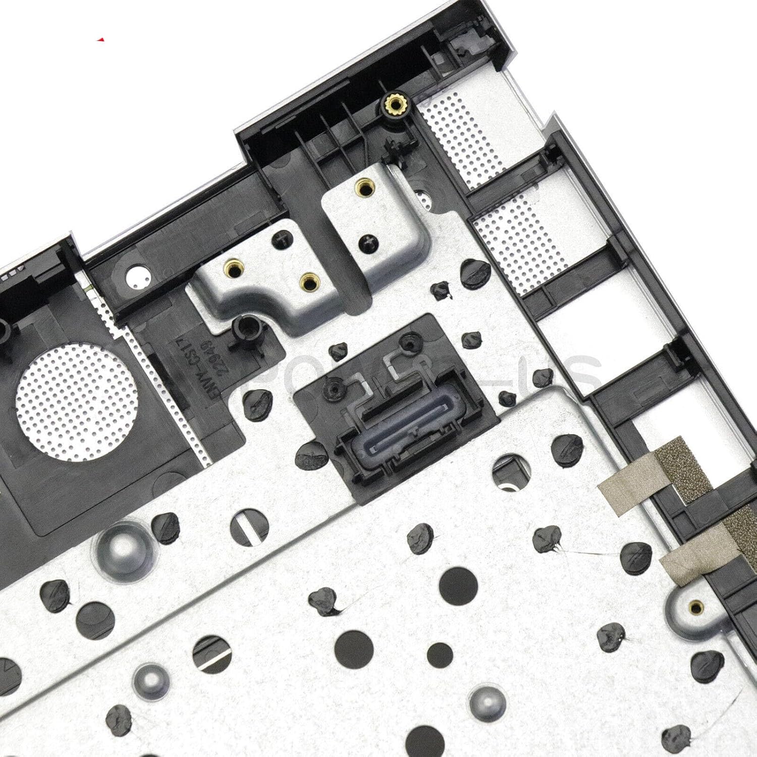 Replacement Laptop Upper Case Palmrest Backlit Keyboard Assembly Part for HP Envy 17-BW 17T-BW TPN-W137 17-bw0xxx 17T-BW000 17-BW0011NR 17M-BW0013DX L20714-001 Silver