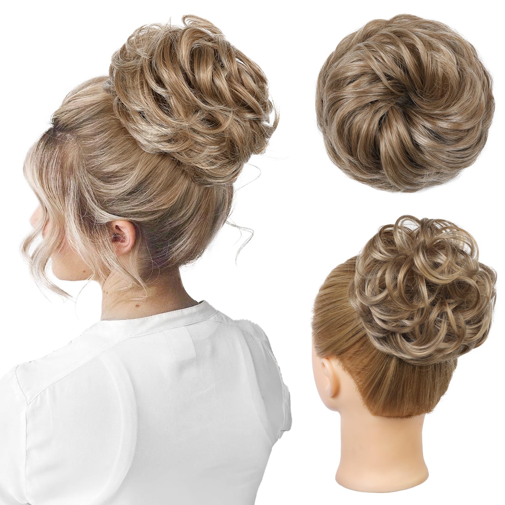 REECHO Messy Bun Hair Piece