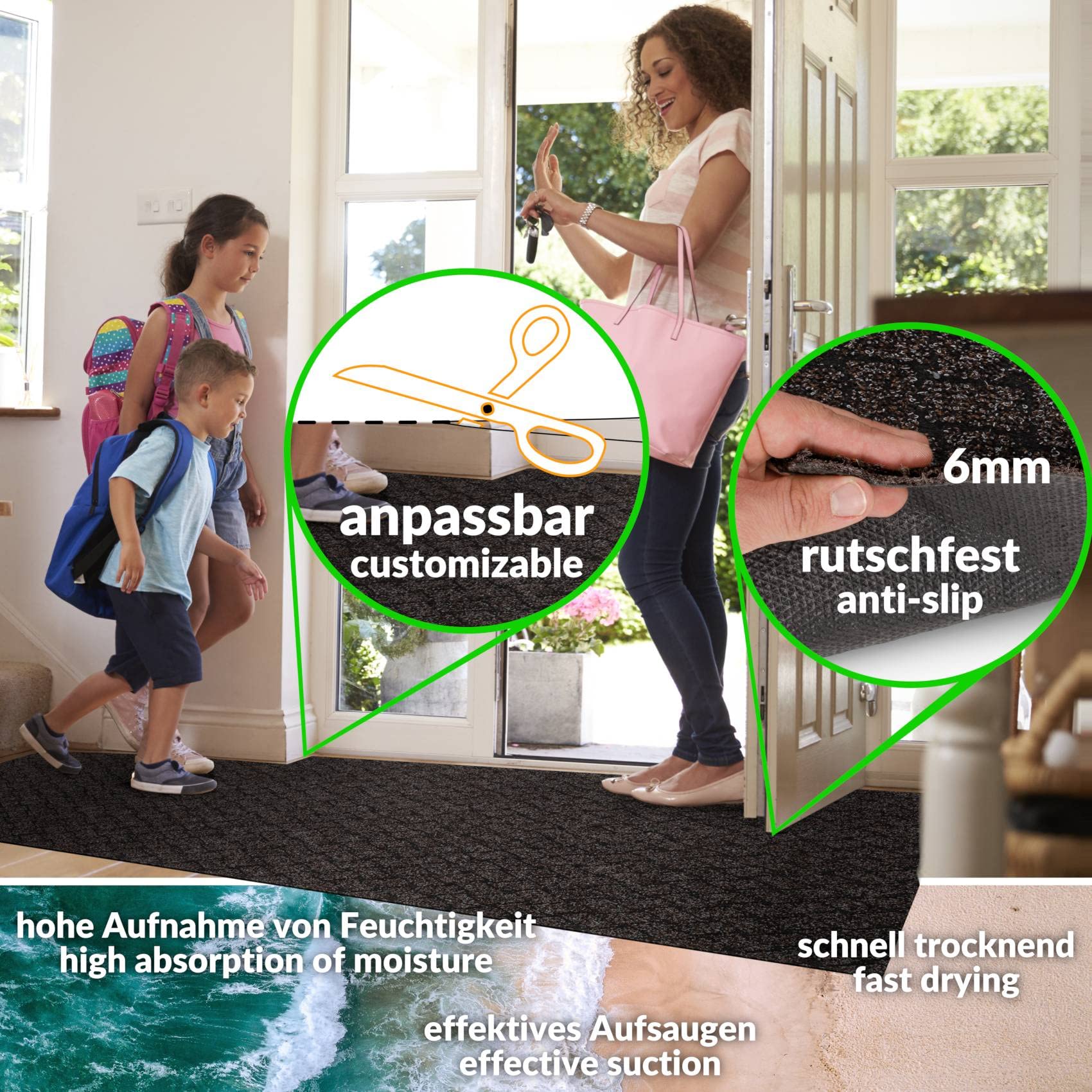 ANRO Melbourne Tapis de couloir, paillasson, paillasson, paillasson, paillasson, paillasson, paillasson, paillasson, paillasson, paillasson, paillasson, paillasson, paillasson, paillasson, paillasson,