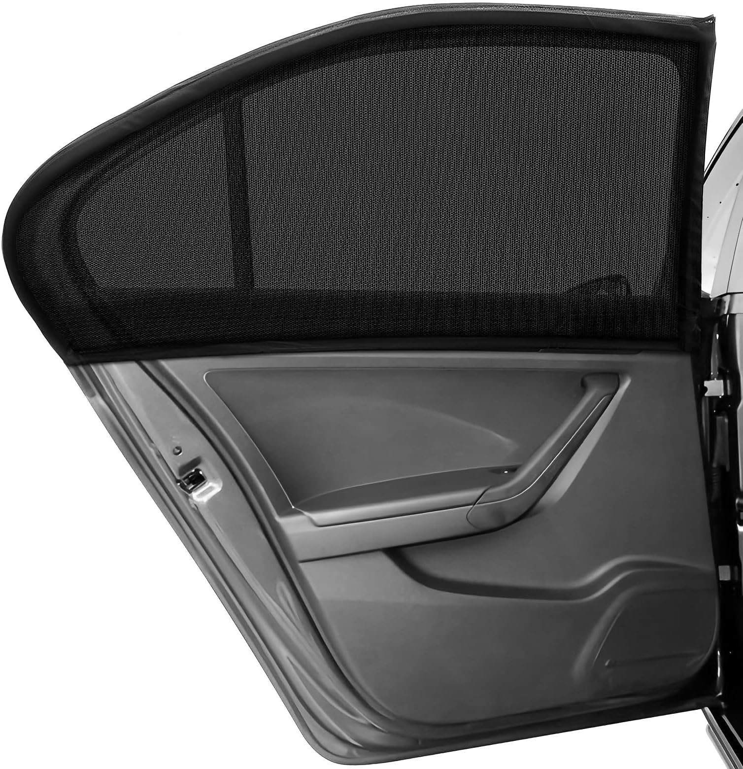 2Pack Large Car Window Screen Mesh 41" to 53", for Large