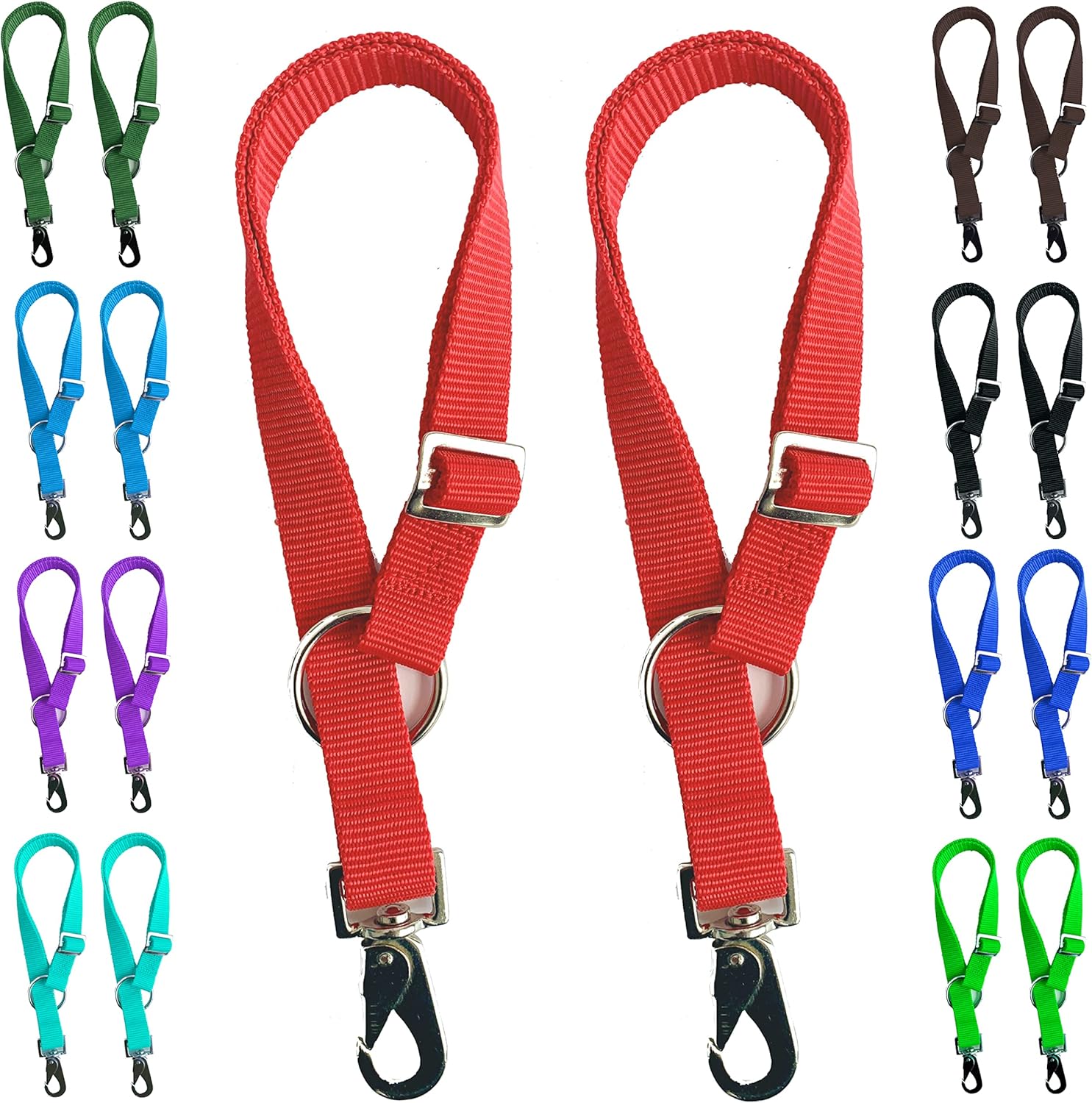 Majestic Ally Pack of 2 Horse Water Bucket Strap Hangers