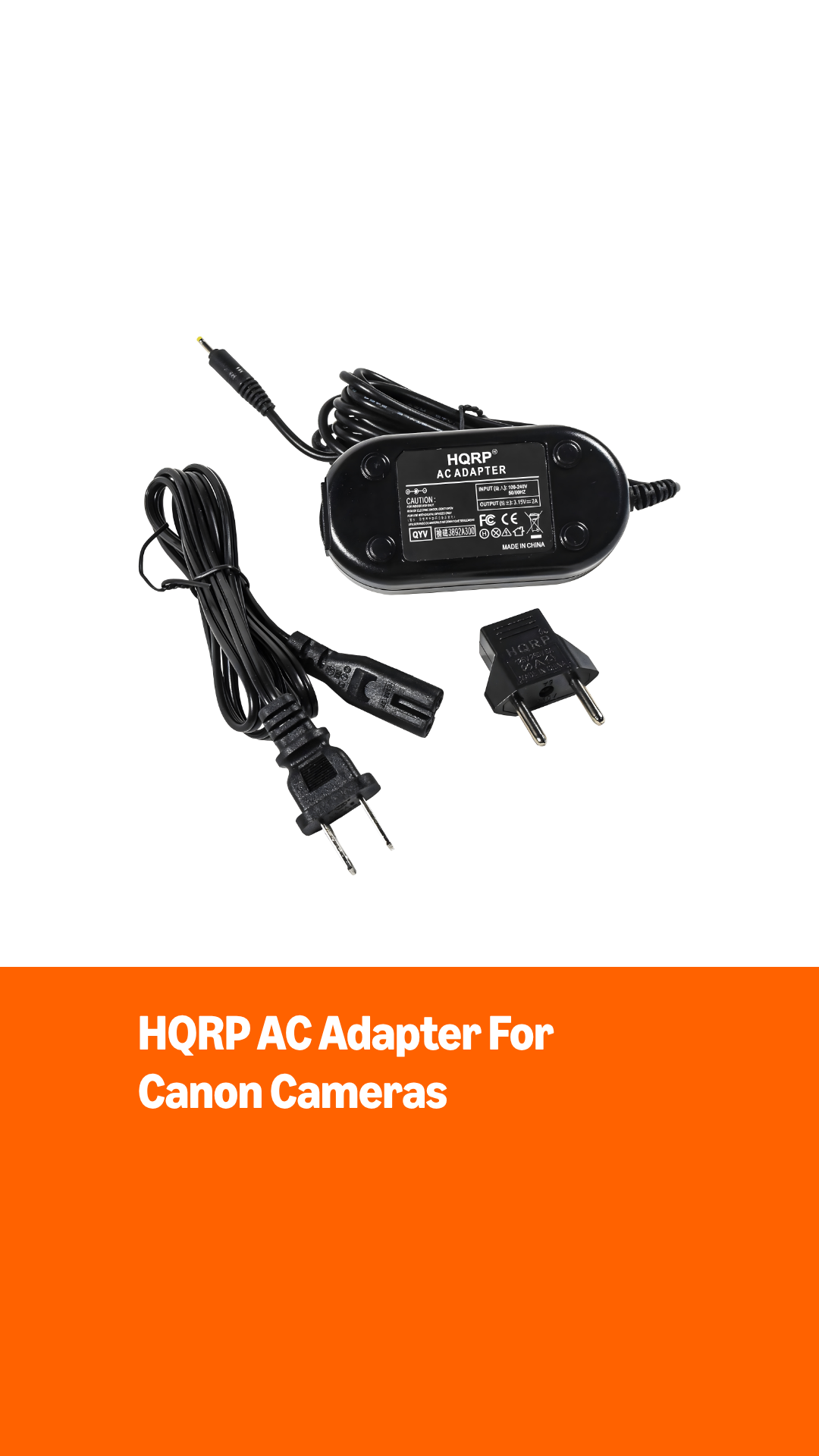 Amazon.com: HQRP AC Power Adapter Compatible with Canon PowerShot