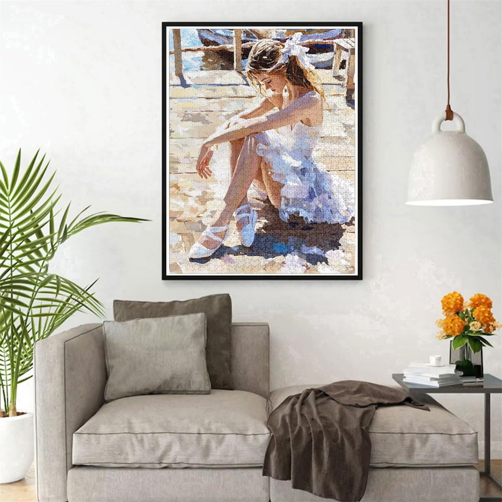 Puzzle 3000 elementów dla dorosłych puzzle dla dorosłych 3000 sztuk, tancerka baletowa, gry edukacyjne, drewniane puzzle, gra dla dziewcząt, prezenty dla nastoletnich chłopców w wieku 14-16 lat, 122 x