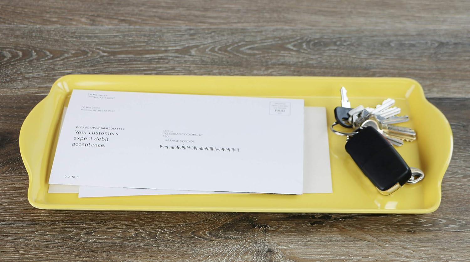 Buу 1 gеt 1 Calypso Basics, Sandwich Melamine Tidbit Tray, Lemon