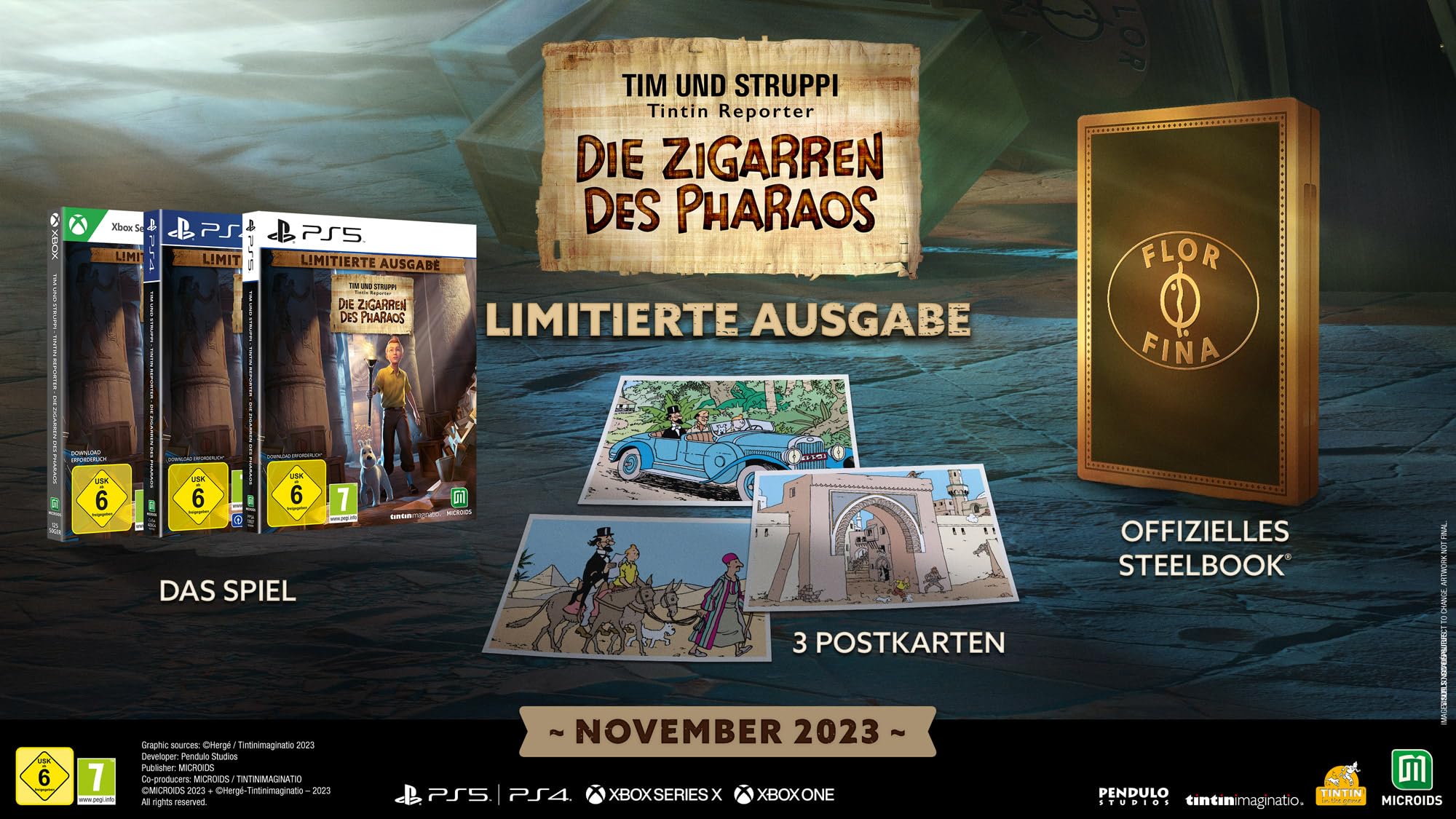 Tim und Struppi - Die Zigarren des Pharaos edycja limitowana [PS5]
