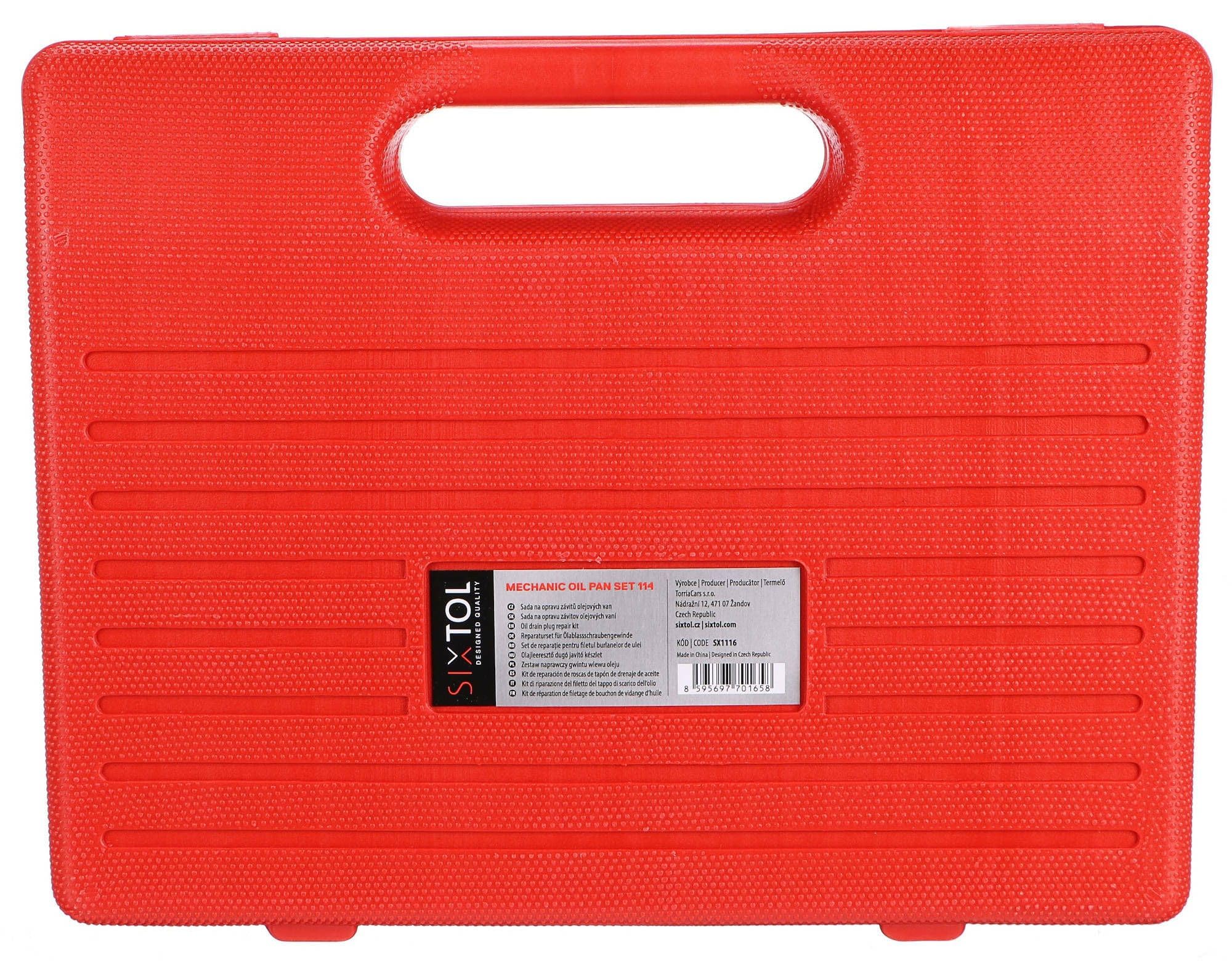 Zestaw naprawczy do gwintów spustowych oleju Mechanic Oil PAN zestaw 114 | 114 sztuk | naprawa nici