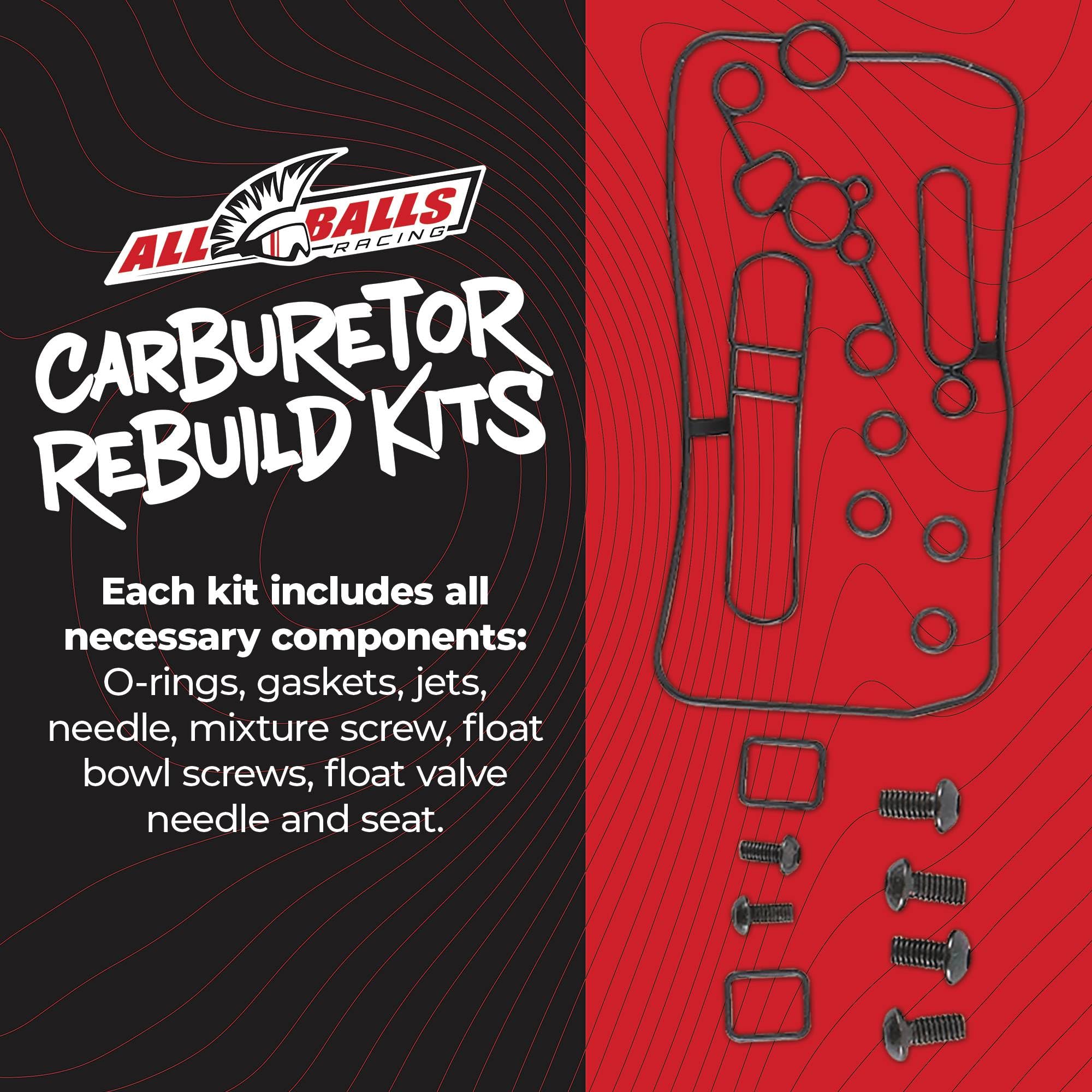 Amazon.com: All Balls Carburetor Kit, mid body gasket kit 26-1510