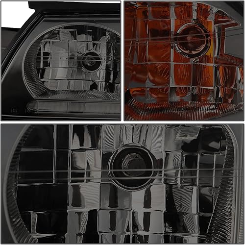 Miniatura 5 de Auto Dynasty Par de lámparas LED DRL de esquina transparente para faros delanteros compatibles con Chevy Impala 8 generación 00-05