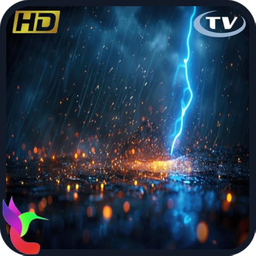 Thunderstorm Serenity 4K - Tonnerre et pluie puissants pour un sommeil profond et une concentration optimale