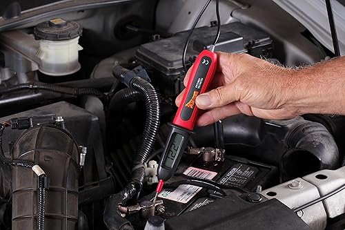 Miniatura 3 de Power Probe Medidor de voltios CC (PPTVM01) [Herramienta de prueba de coche de diagnóstico automotriz, prueba rápidamente voltaje, lee 5-35 voltios,