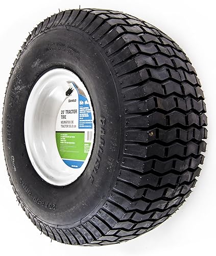 Arnold 490-327-0004 Rueda de tractor de 20 x 8 pulgadas 20 x 8 pulgadas