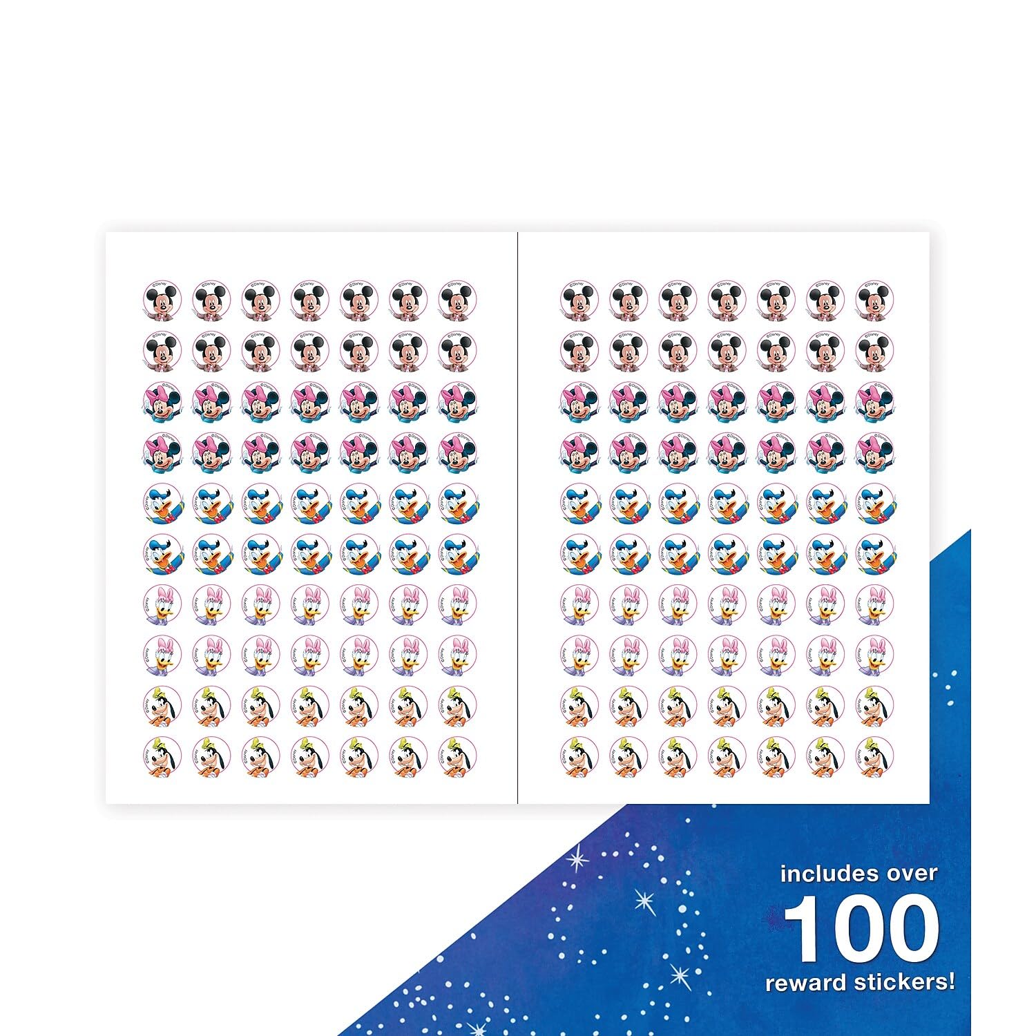 Disney Learning Magical Adventures in Preschool Workbook, PreK Math, Alphabet Letters, Colors & Shapes, Numbers, and Handwriting Practice for Toddlers, Mickey Mouse and Friends Preschool Workbooks - Image 4