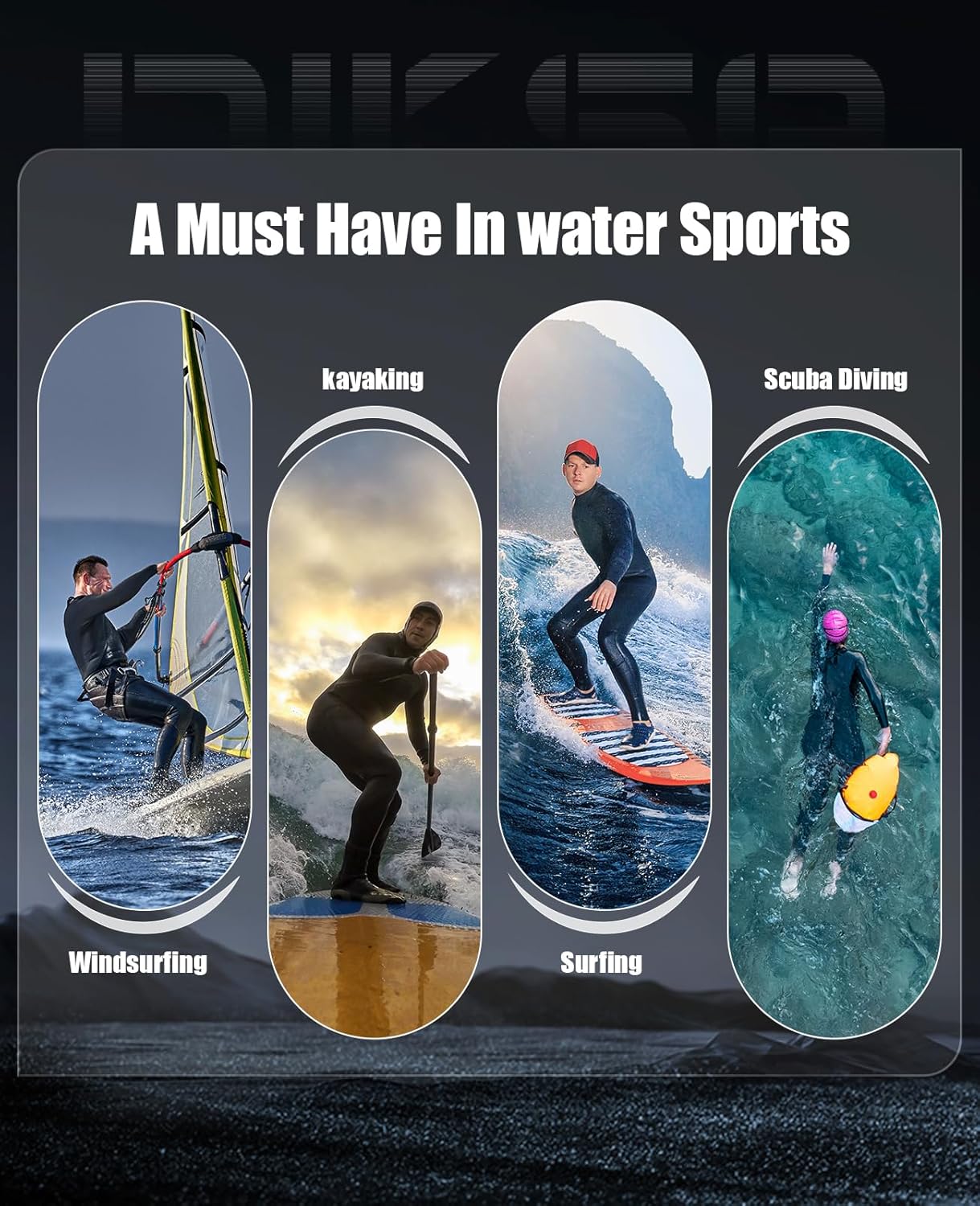 Niksa Men Wetsuit 3/2mm, SBR Neoprene Full Wet Suit YKK Back Zip for Surfing Swimming Diving Water Sports - Image 5