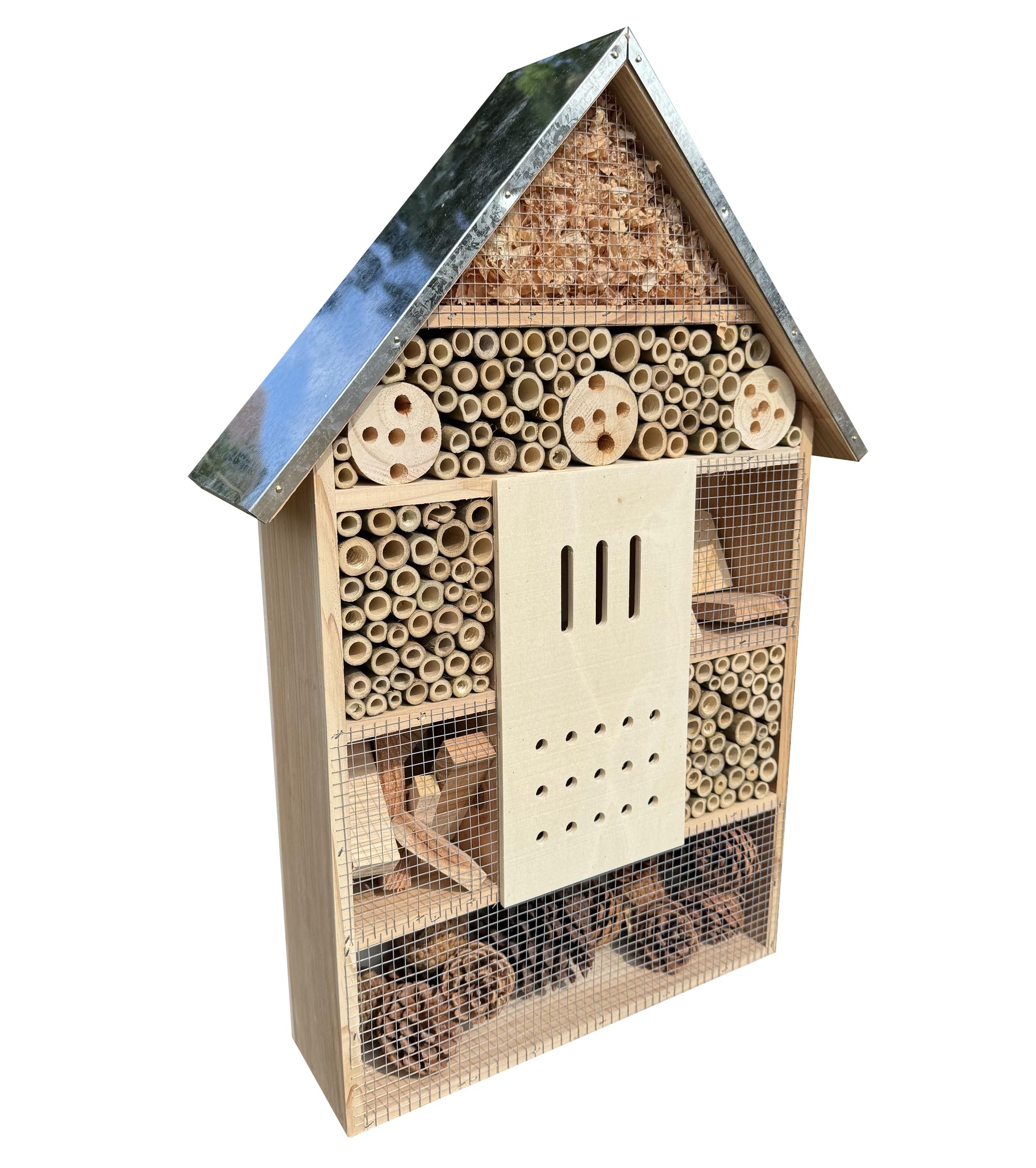 Selections Large Wooden Insect, Butterfly, Bug & Bee House for the Garden