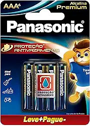 Panasonic Pilha Alcalina Premium Aaa Com 06 Unidades