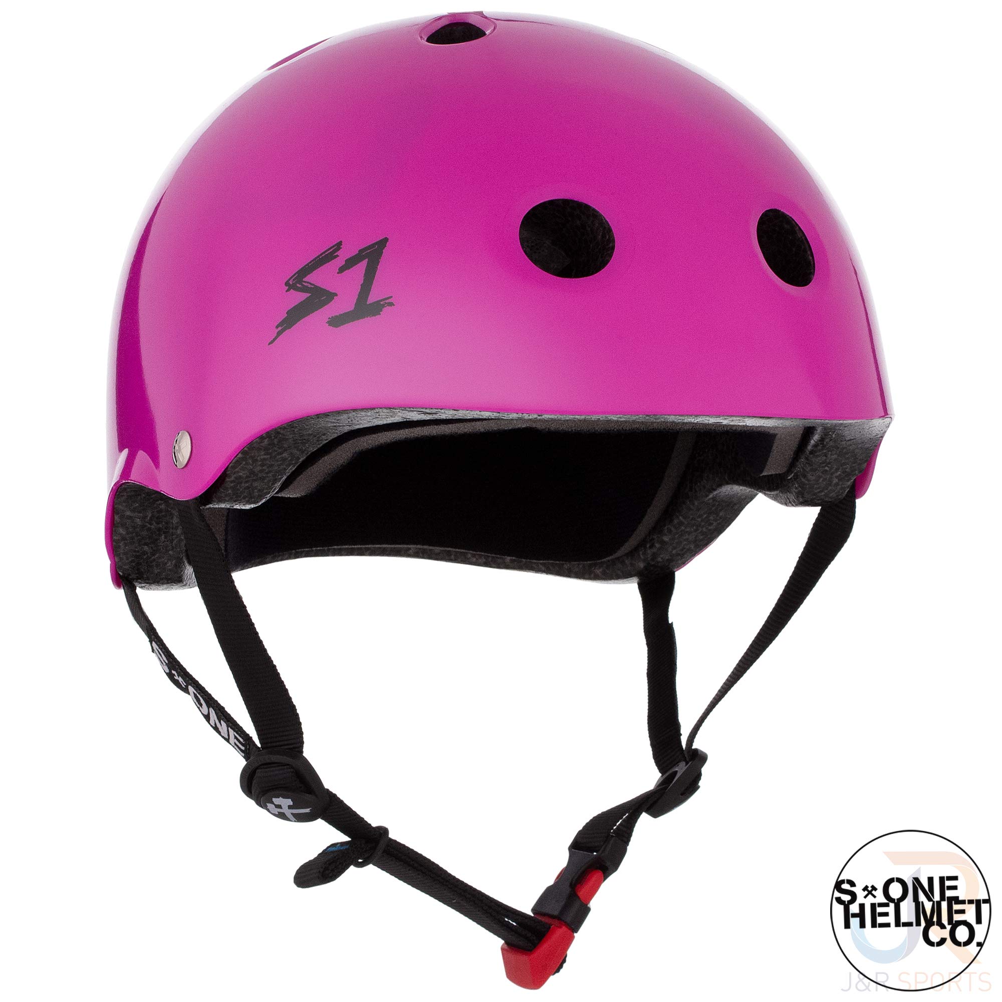 S1 Mini Lifer Helmet - Multi-Impact & High-Impact Certified - Multiple Colours & Sizes (Bright Purple Gloss, Large 20" (50.8cm))