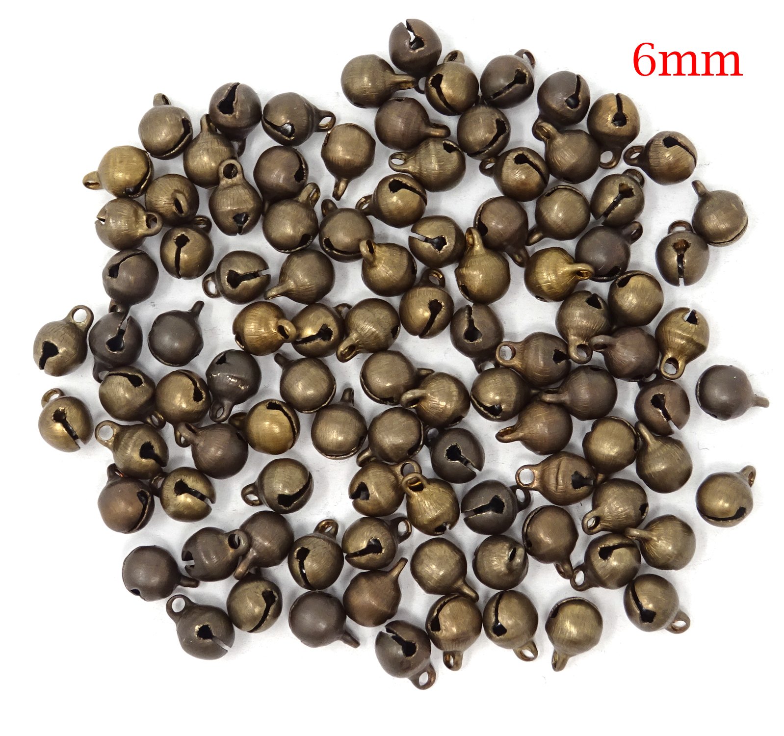 10 Clochettes Métal Bronze - Petites Grelots Pour Crafts DIY Pendentifs