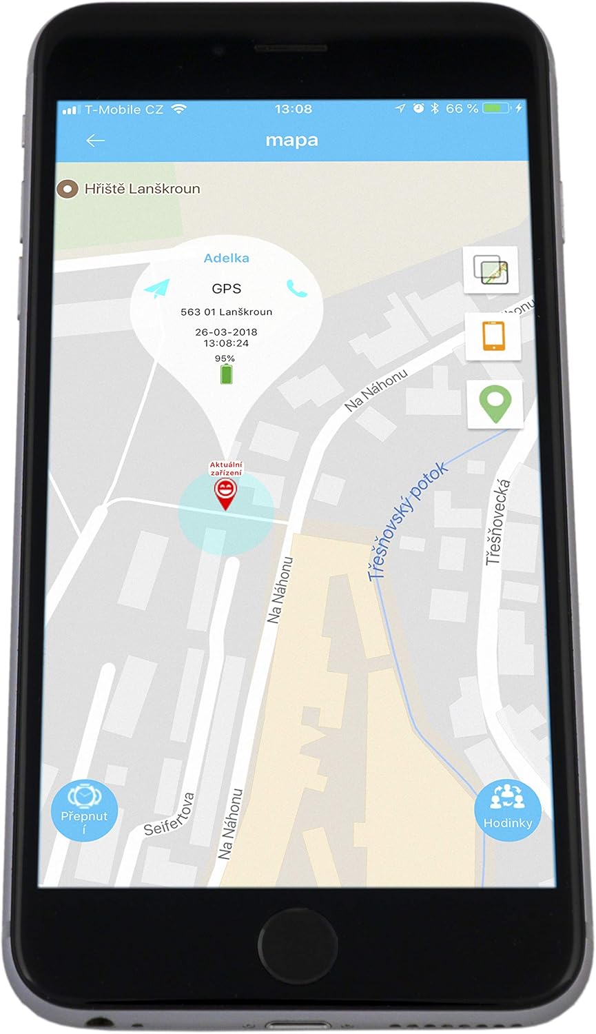 HELMER LK703 Smart Watch per Bambini con GPS Tracker e Funzione Chiamata, Blu HELMER LK703 Smart Watch per Bambini con GPS Tracker e Funzione Chiamata, Blu