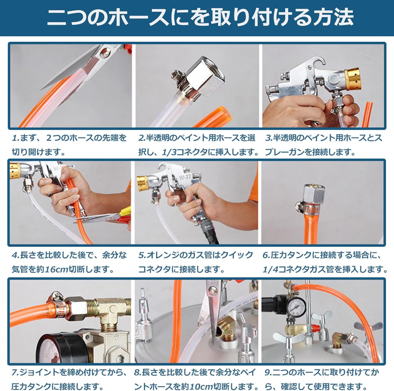 VDVSPMPNVDVSPMPN 加圧式 エアースプレーガン 塗装用 スプレー