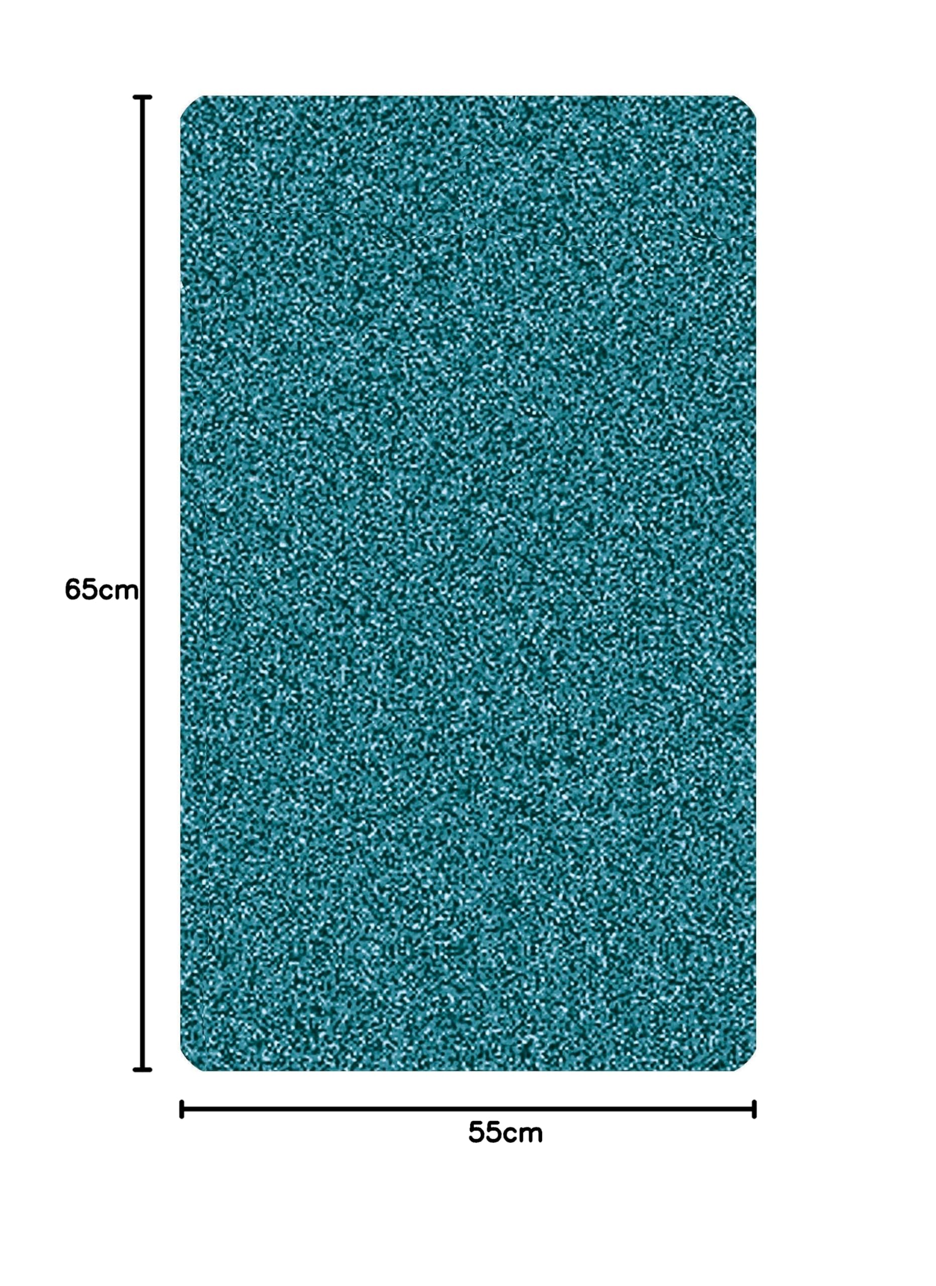 Kleine Wolke Seattle / 55 x 65 cm/Farbe Pazifik Badteppich, Polyester, 55x65x3 cm, 4071663539