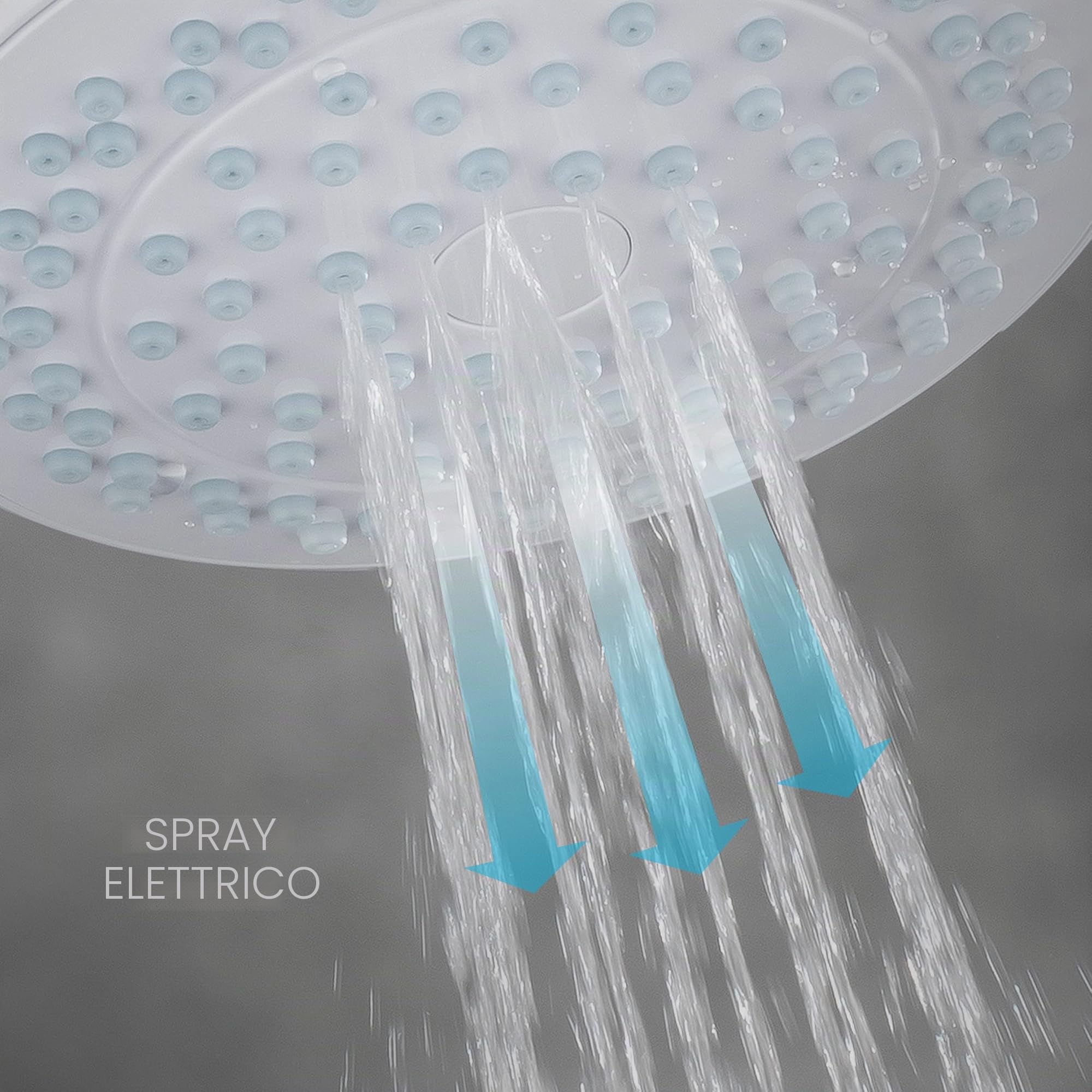 Mira Showers 2.1605.177 Logic 4 Soffione Doccia, Bianco