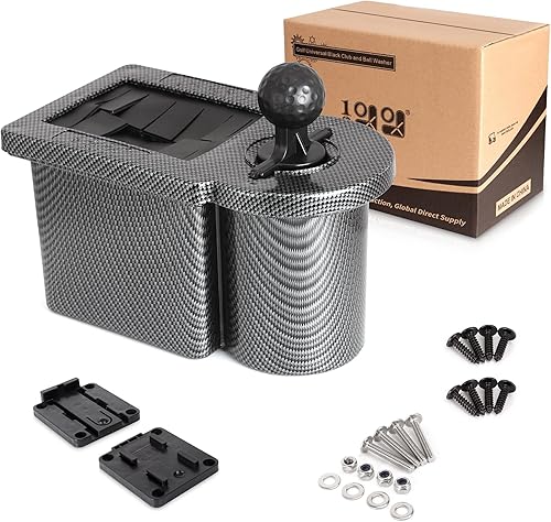 10L0L Lavadora de pelotas de golf, palo de golf y limpiador de pelotas para EZGO Yamaha Club Car