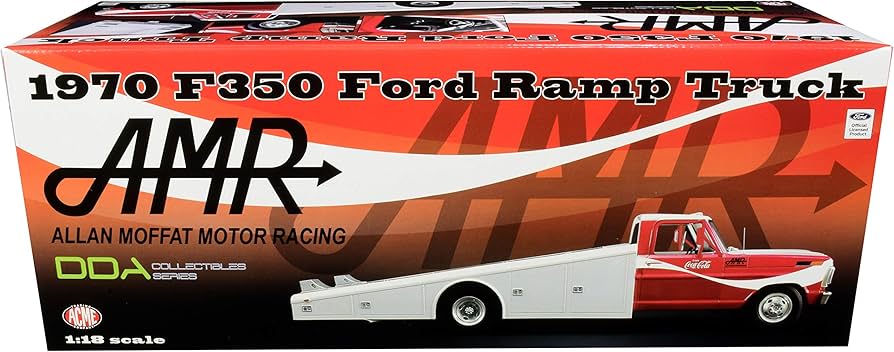 Amazon.com: 1970 Ford F-350 Ramp Truck Coca-Cola Allan