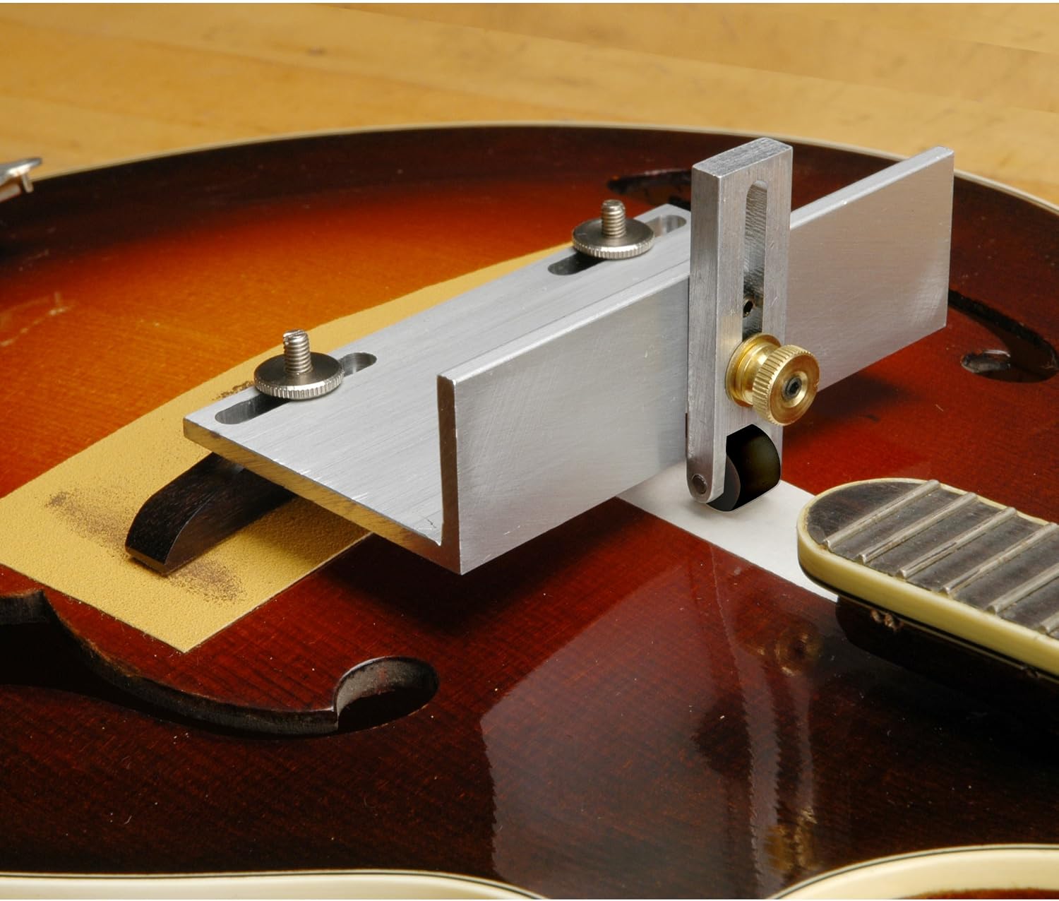 StewMac Archtop Bridge Fitting Jig