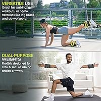 Vista 5 de ProsourceFit Tobillo/muñeca y Peso gris Adj 10lb