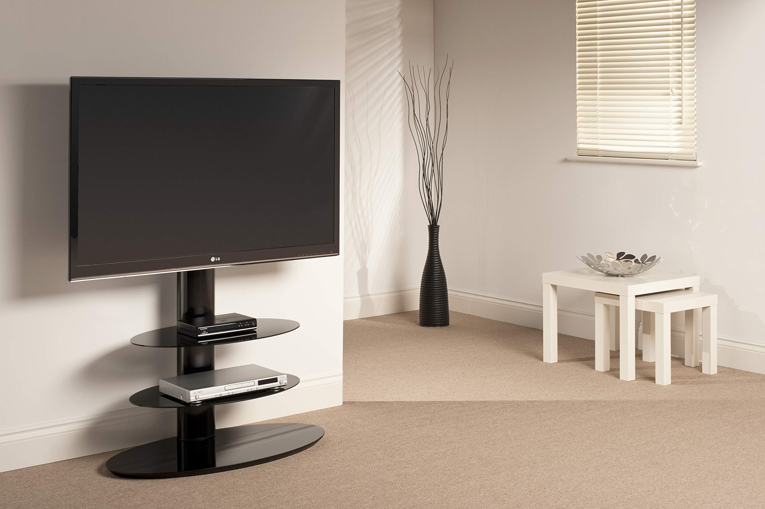 Techlink Strata Pedestal TV Stand / TV Unit for your Living Room with