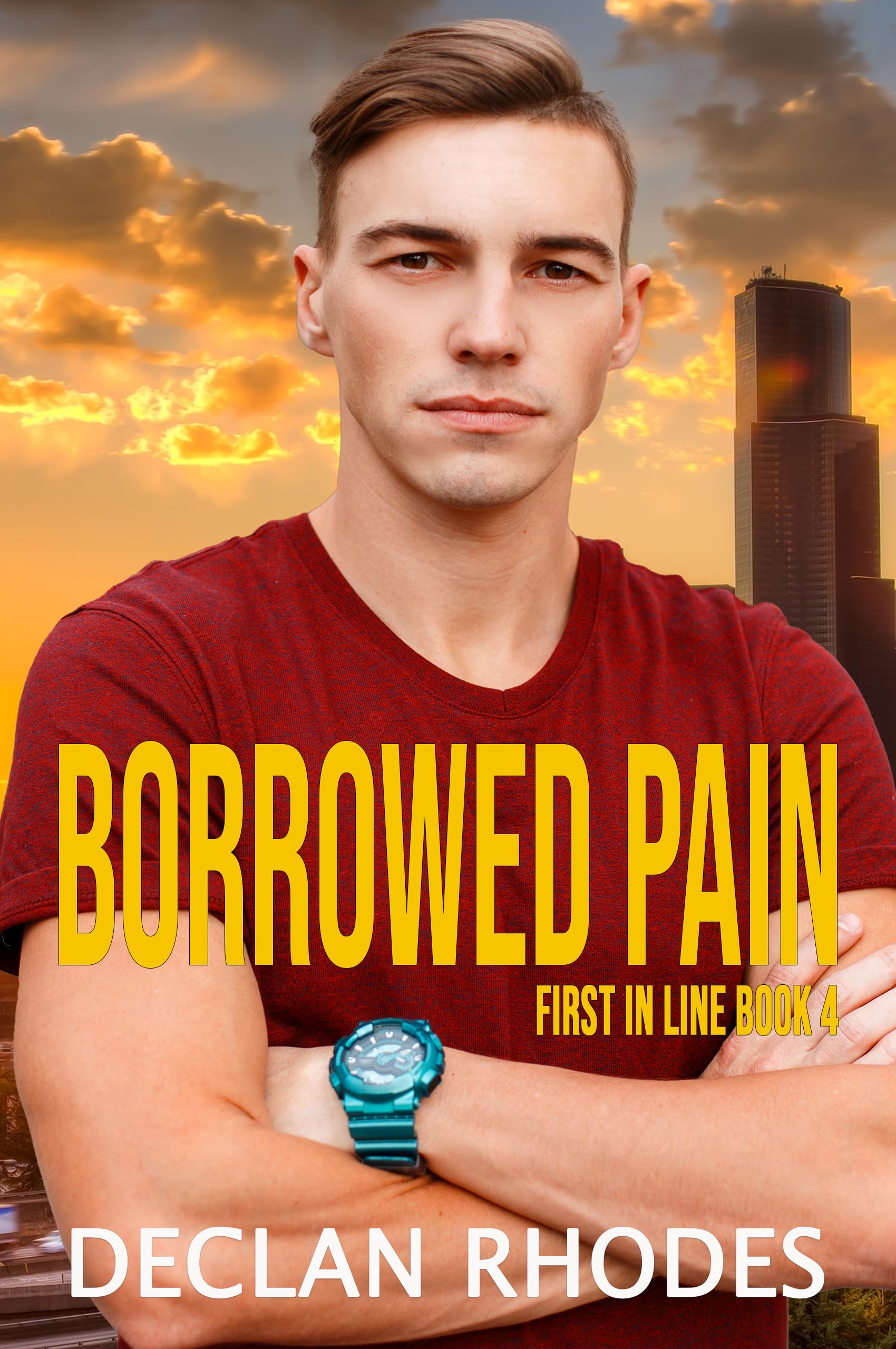 Borrowed Pain: MM Romantic Suspense (First in Line Book 4)