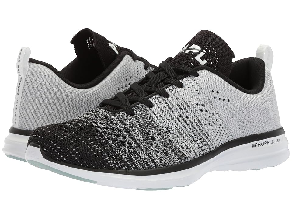 Athletic Propulsion Labs (APL) Techloom Pro (Black/Heather Grey/White) Women's Shoes INTERNATIONAL SHIPPING