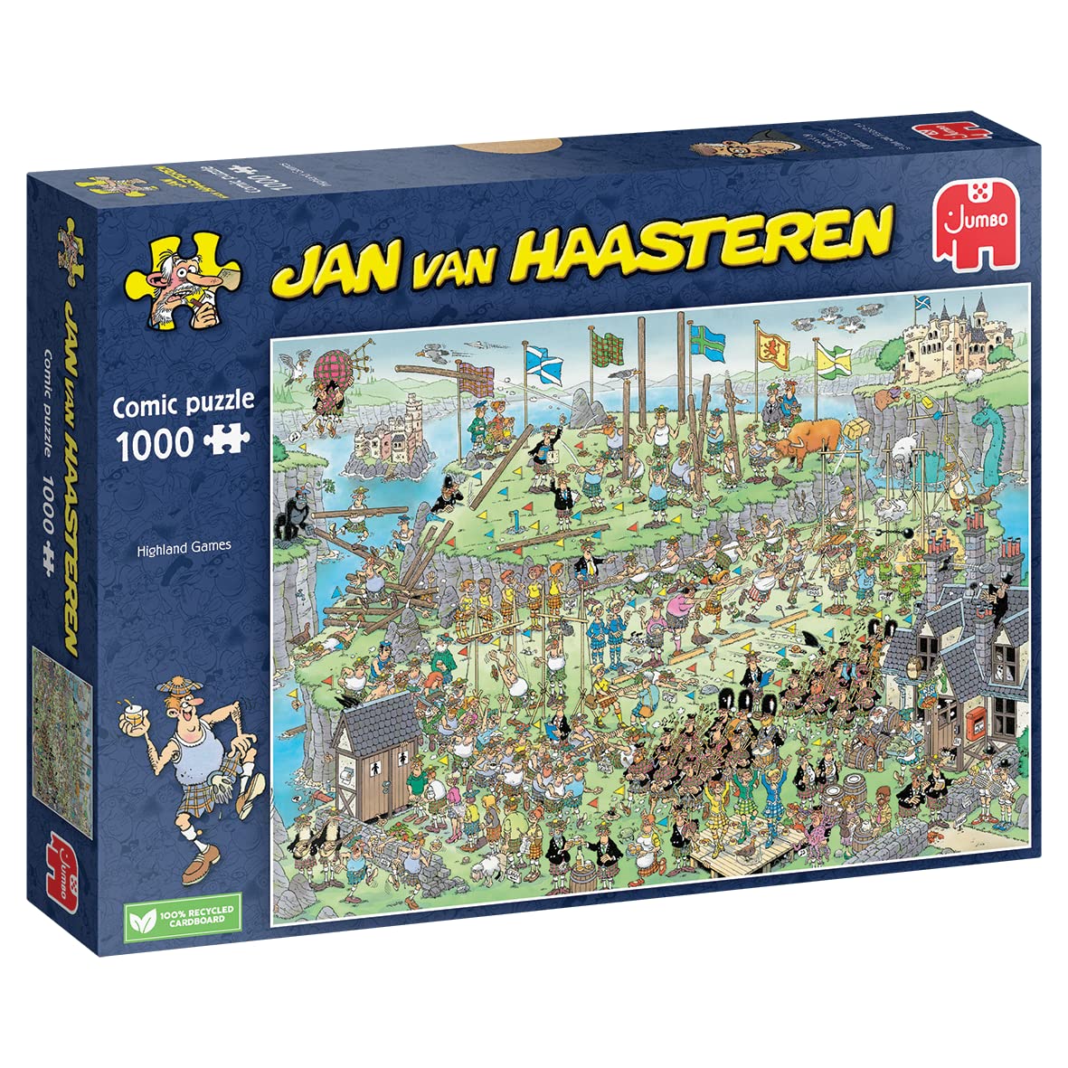 Jan Van Haasteren, Highland-Spiele, Puzzle 1000 Teile Erwachsene