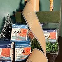 Vista 7 de Cinta de silicona para cicatrices (rollo de 1.6 x 60 pulgadas, rollo de 4.9 ft), hojas de cicatriz de silicona médica, tiras, cicatrices, hojas