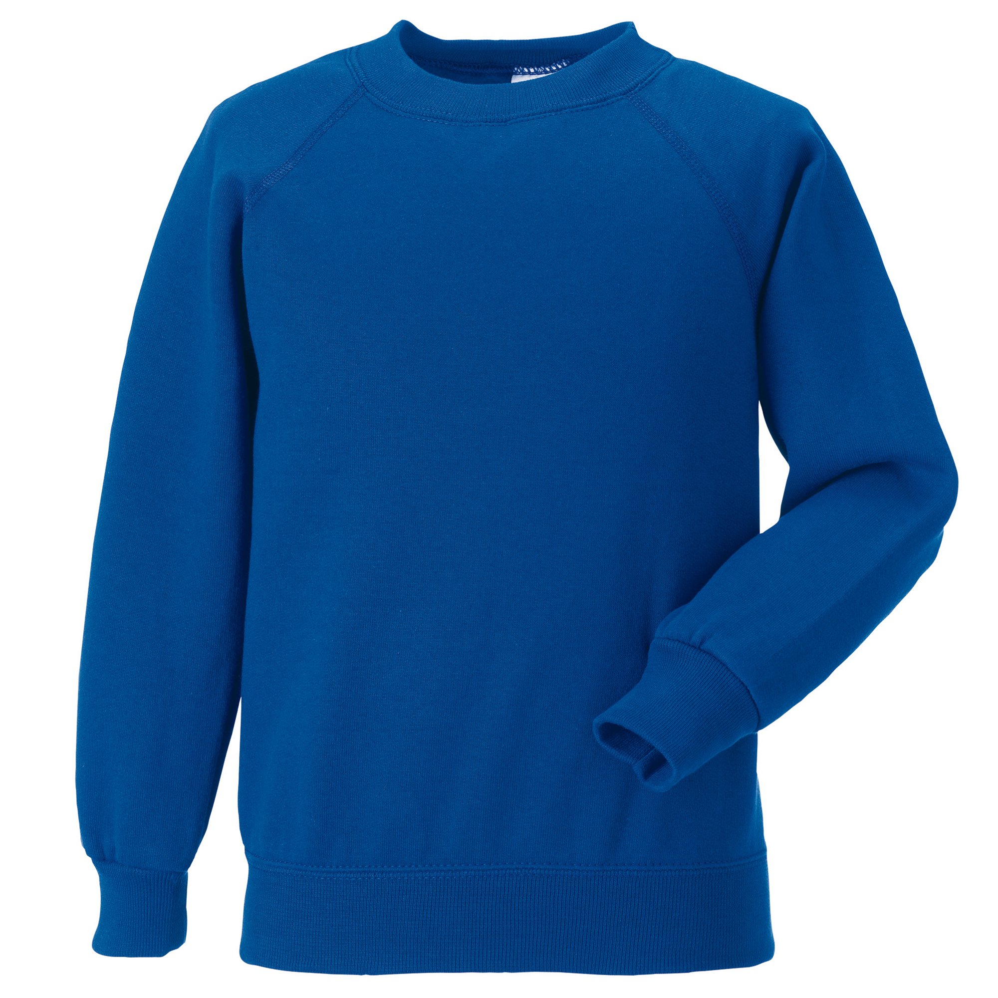 Jerzees Bright Royal Schoolgear Childrens Raglan Sleeve Sweatshirt (9-10) (Bright Royal)