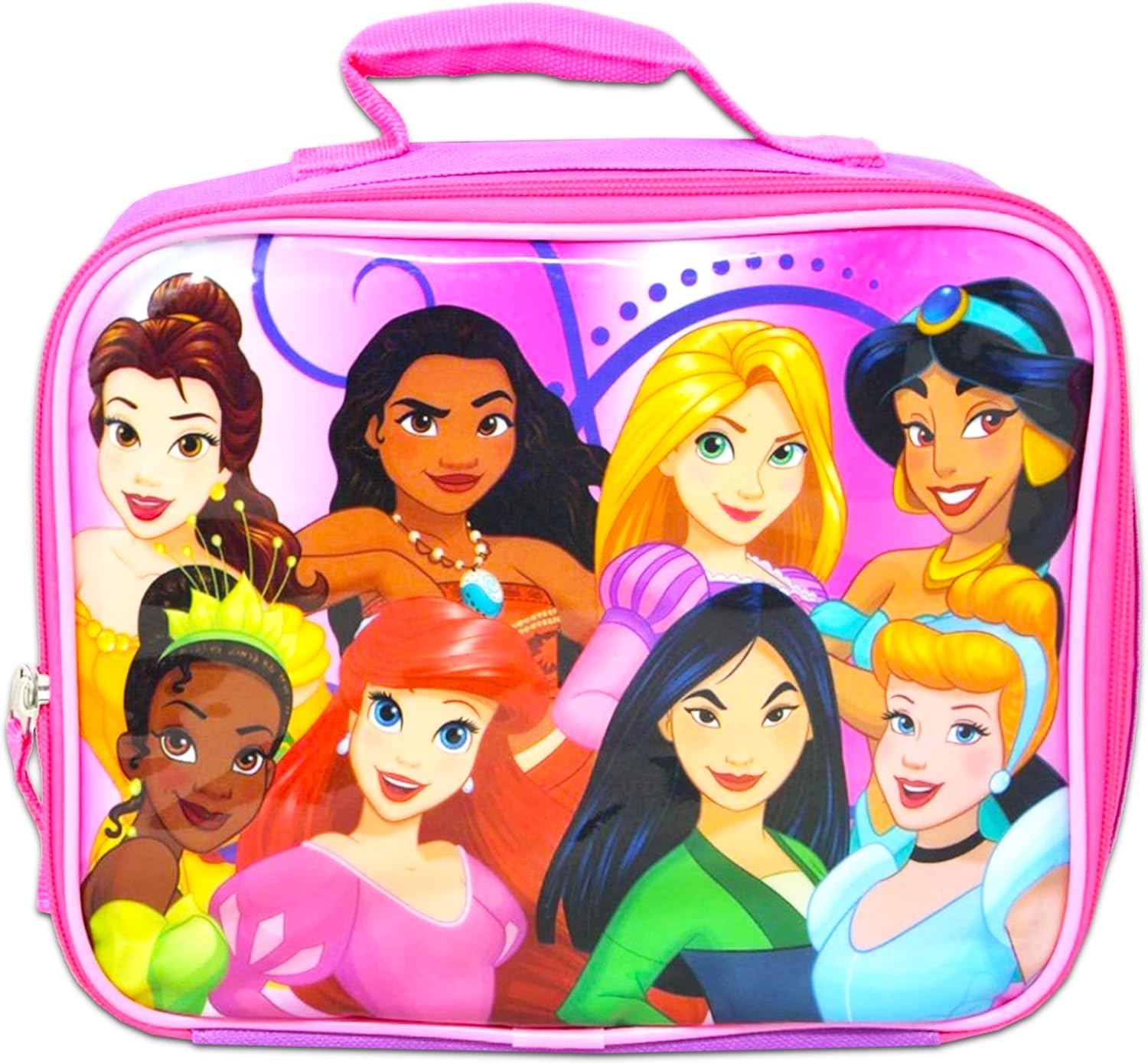 Disney Princess 15" Backpack & Lunch Box Set | Disney Princess School Supplies