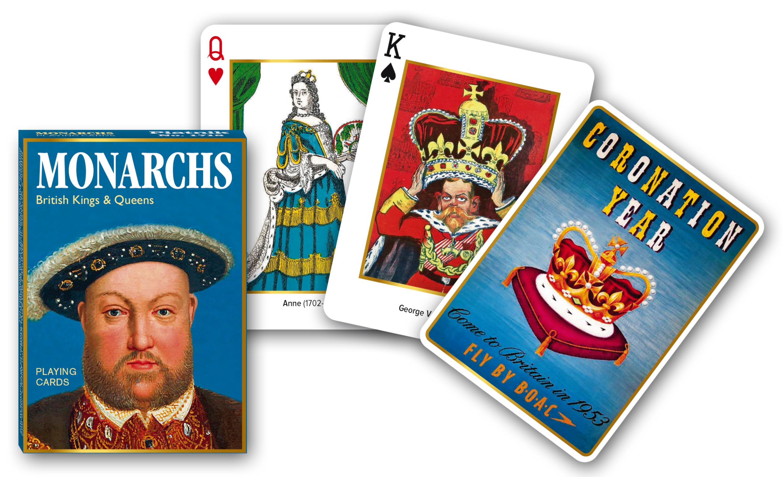 Piatnik Monarchs Card Game 54 Sheets
