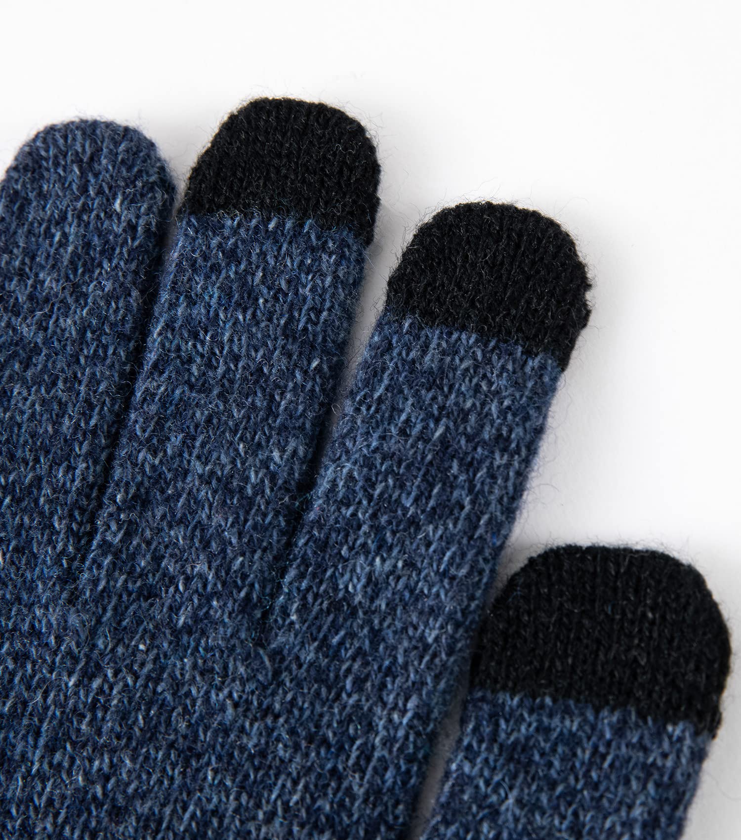 Lallier Winter 3-teiliges Herren Wolle Mütze Schal Handschuhe Set, Warmes Beanie Skull Cap Schal Thermohandschuh Set für Herren