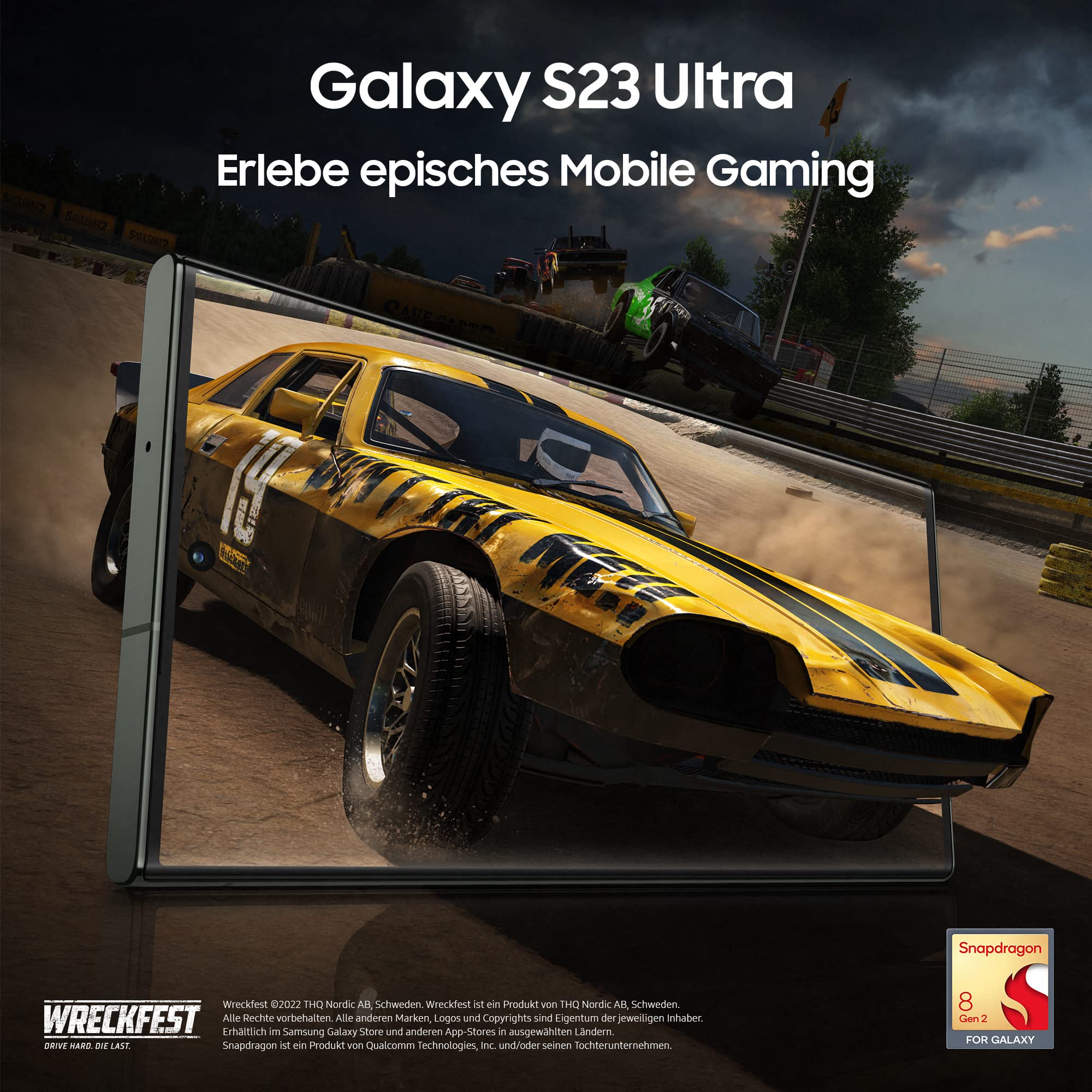 Samsung Galaxy S23 Ultra AI - Smartphone Android (256 GB, batería de 5000 mAh, sin contrato, incluye 36 meses de garantía), color verde