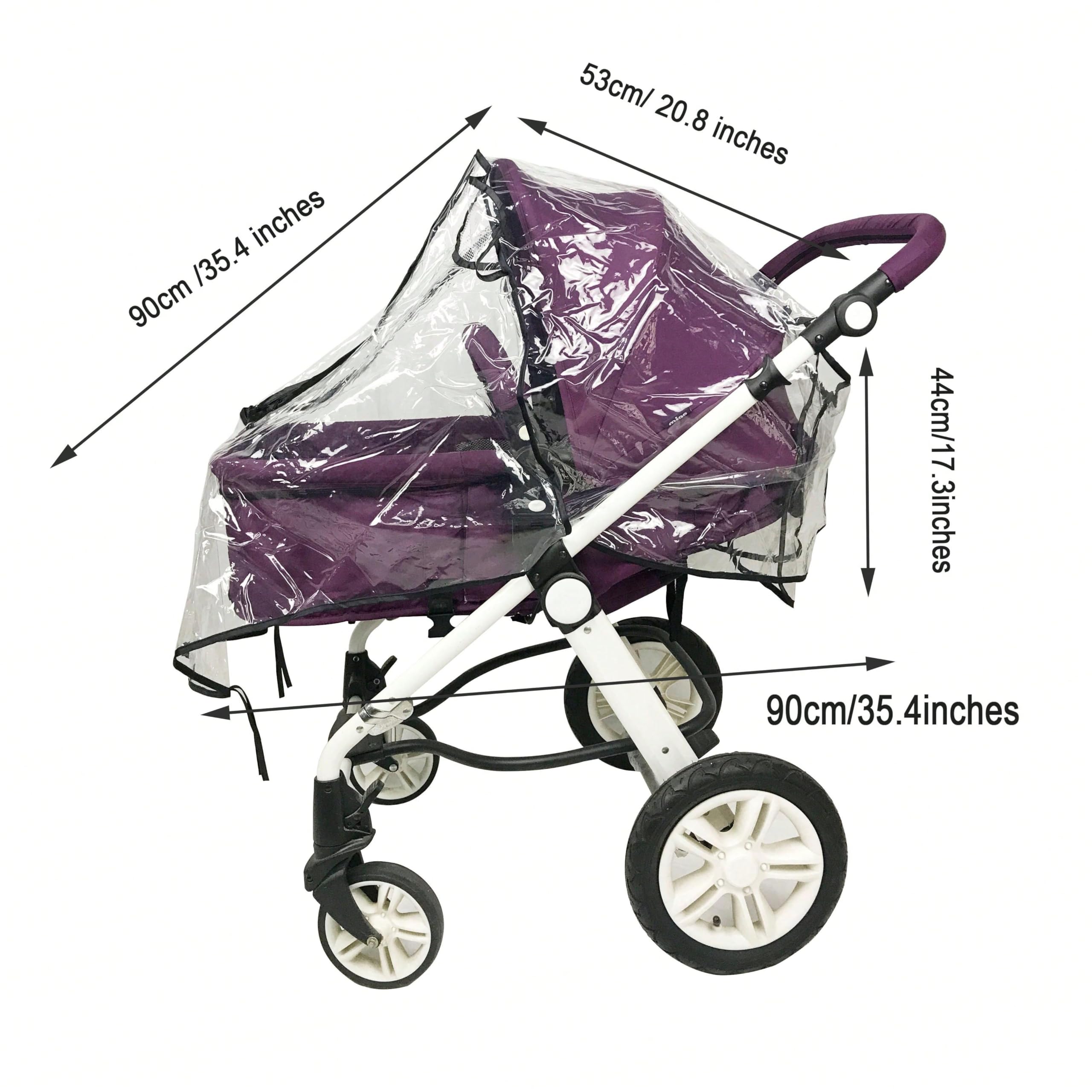 Stroller Poncho Universal Stroller Rain Cover Single And Double
