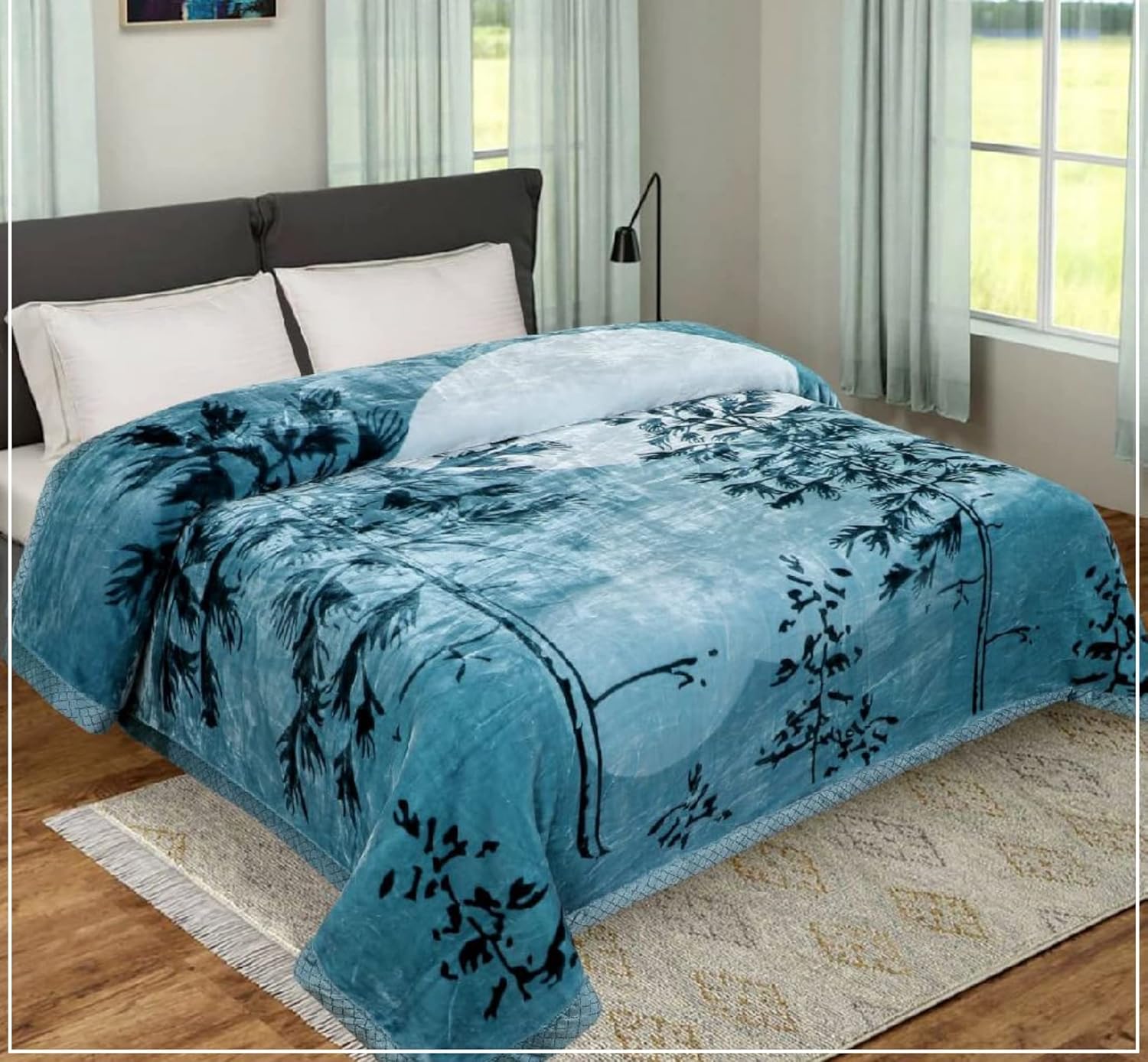 Buy Monte Carlo Blanket Double Ply, Double Bed Size, Super Soft
