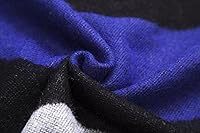 Vista 212 de Urban CoCo Poncho de colores para mujer, chal con frente abierto, color en bloques