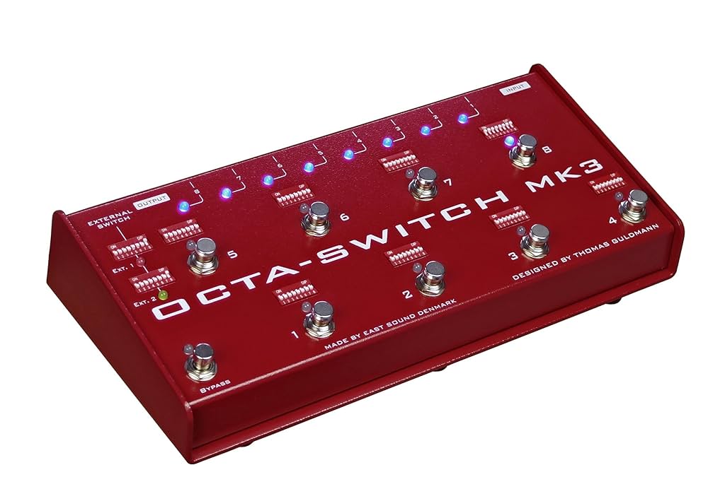 Carl Martin Octa-Switch Mk3 Pedal : Amazon.ca: Musical