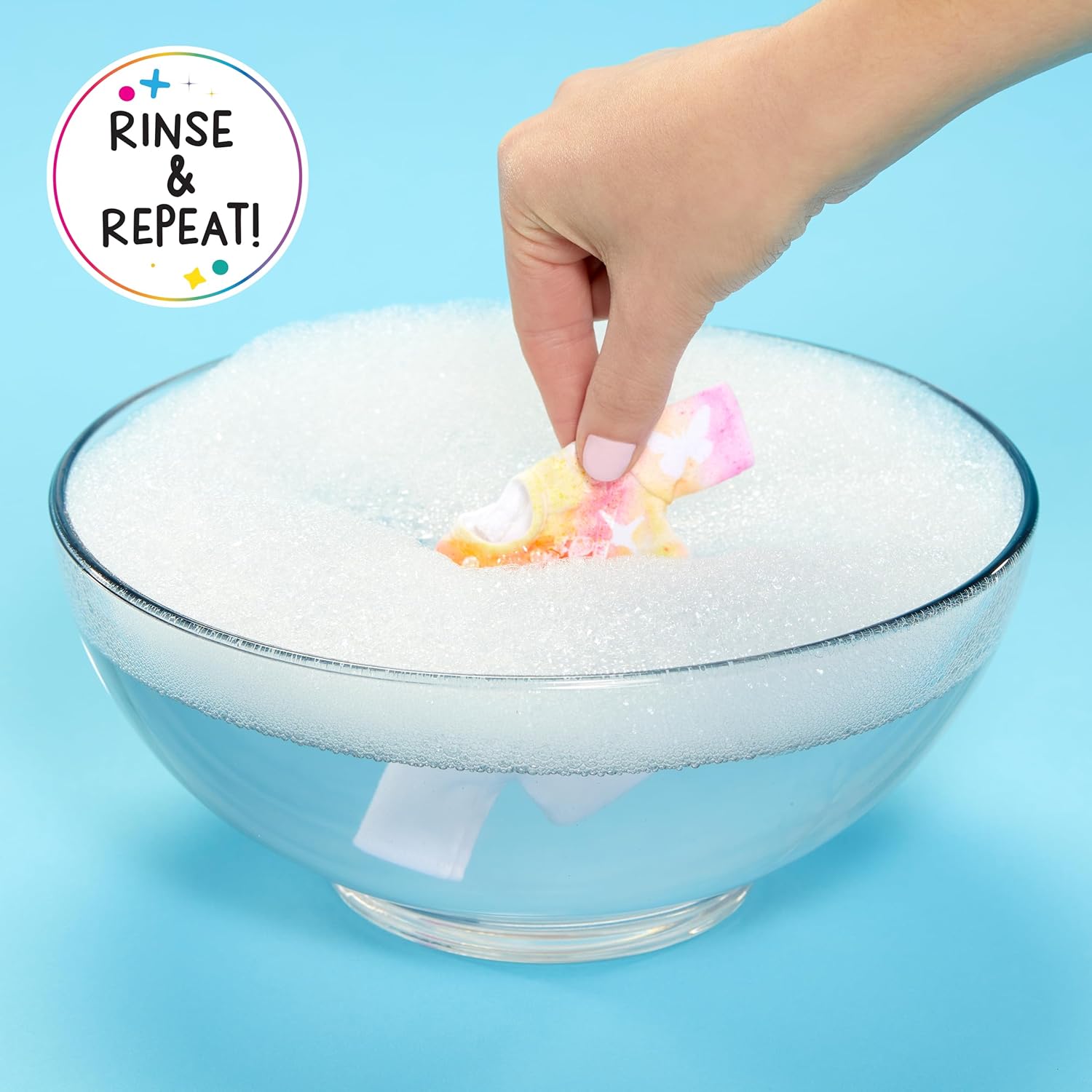 Rainbow High Air Brush & Create DIY Fashion Doll with Airbrush Marker Kit, Washable Rainbow Markers, Long Hair, Grey Eyes, Color, Create, Play, Rinse and Repeat. Creative 4-12+ - Image 5