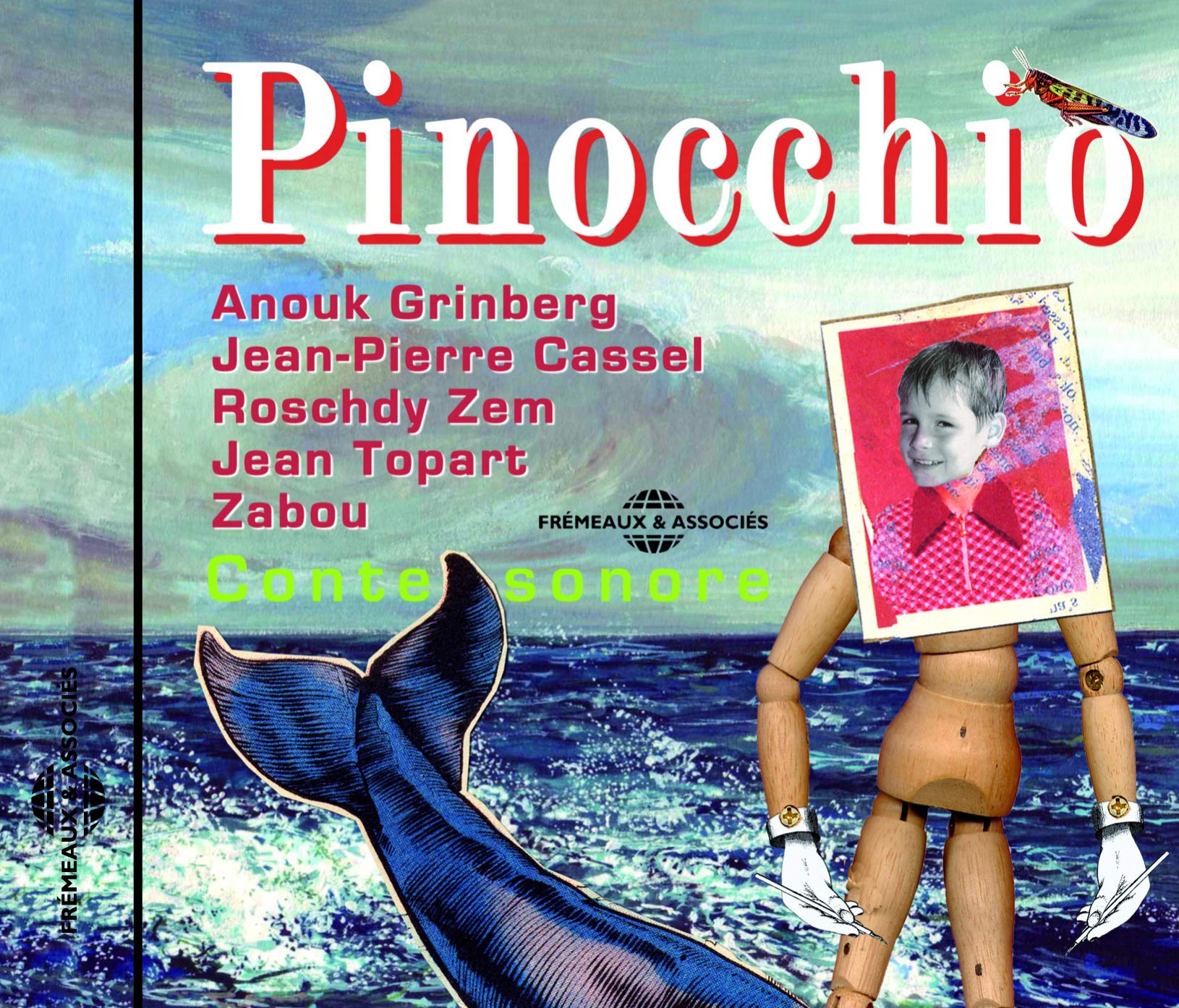 Carlos Collodi Pinocchio - Interprete Par Anouk Grinberg 2CD New 3448960286725
