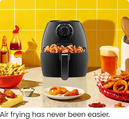 Miniatura 6 de CHEFMAN Freidoras de aire con asador, deshidratador, capacidades de 10L y 3.6Qt