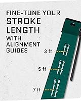 Vista 3 de SKLZ Putting Green: Perfect Your Golf Skills with Realistic Home Practice - Improve Your Putting Stroke, Lower Your Scores, and Enjoy Convenient