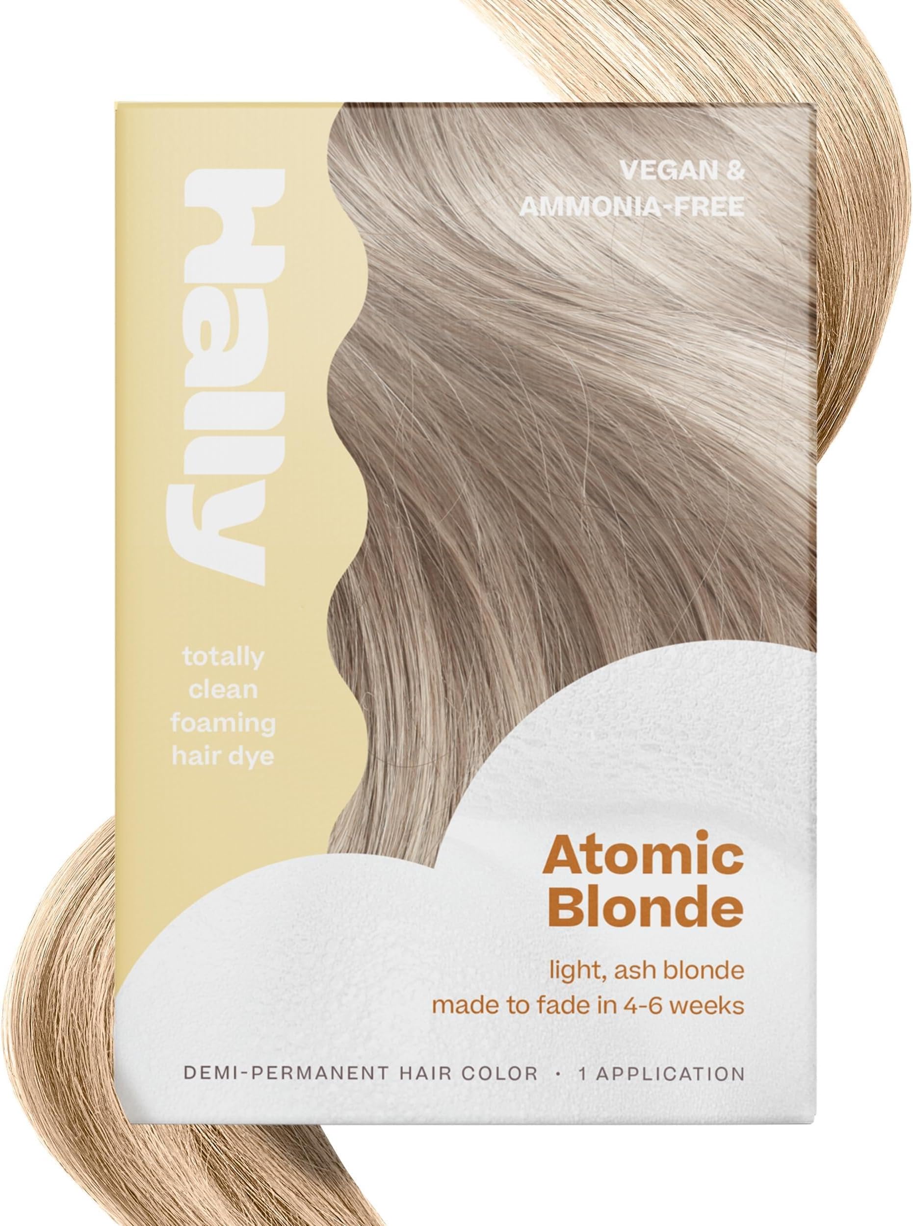 Color Cloud – Demi-Permanent Hair Color Foam in Blonde | Lasts Up to 25 Washes | Ammonia-Free | No Bleach | 4 fl oz