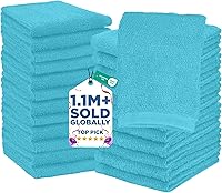 Vista 31 de DAN RIVER Paquete de 6 toallas de mano de alta calidad (16 x 28 pulgadas), 100% algodón, ultra suaves, ligeras, altamente absorbentes, para baño