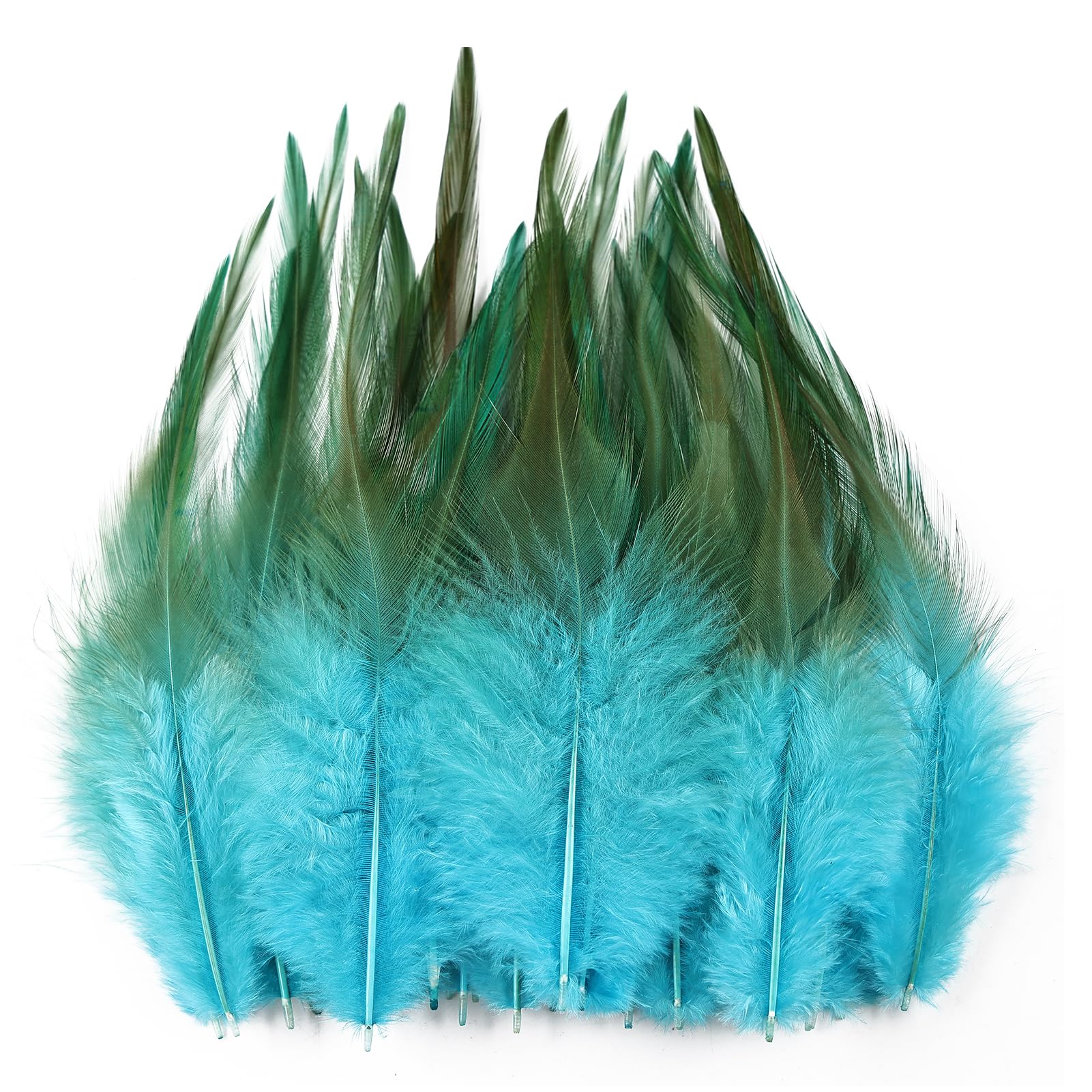 whitefeather Craft Feathers Bulk Pack - 300PCS Assorted Colorful Feathers for Crafting, Hat Decorating, Carnival DIY Projects (4-6 Inch Small Feathers, Synthetic Craft Materials) (White) — view 22